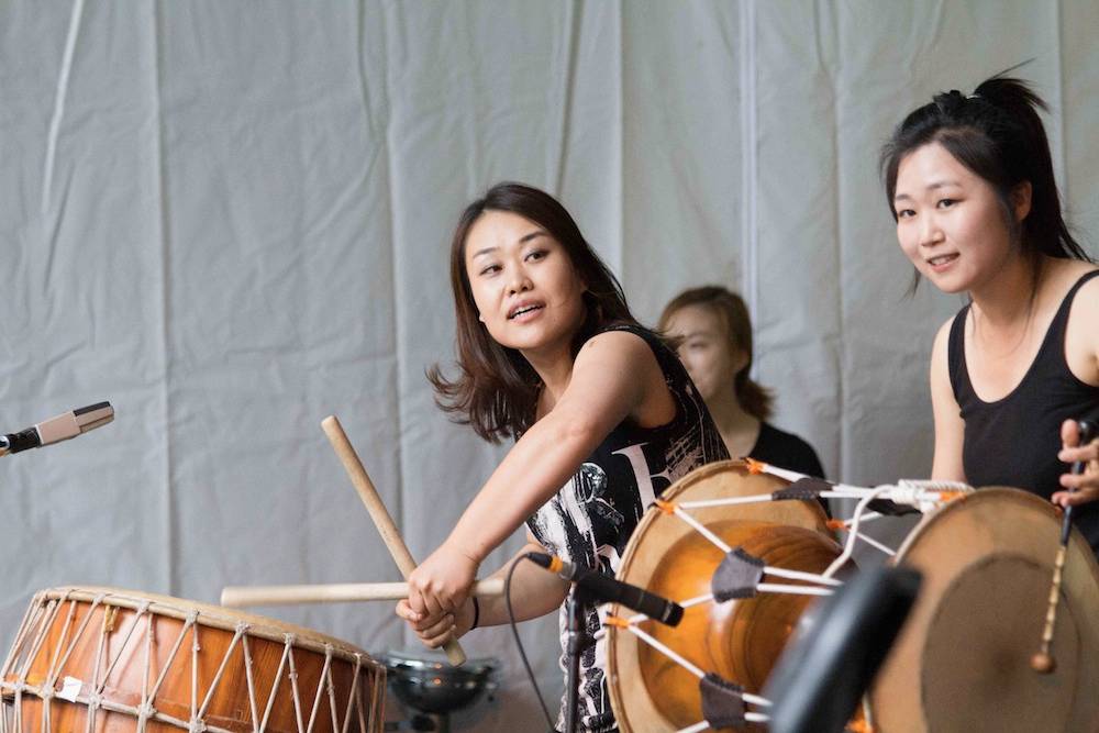 Dulsori at the 2014 Vancouver Folk Music Festival 