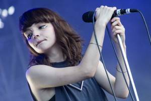 Lauren Mayberry with Chvrches at Squamish Valley Music Festival 2014