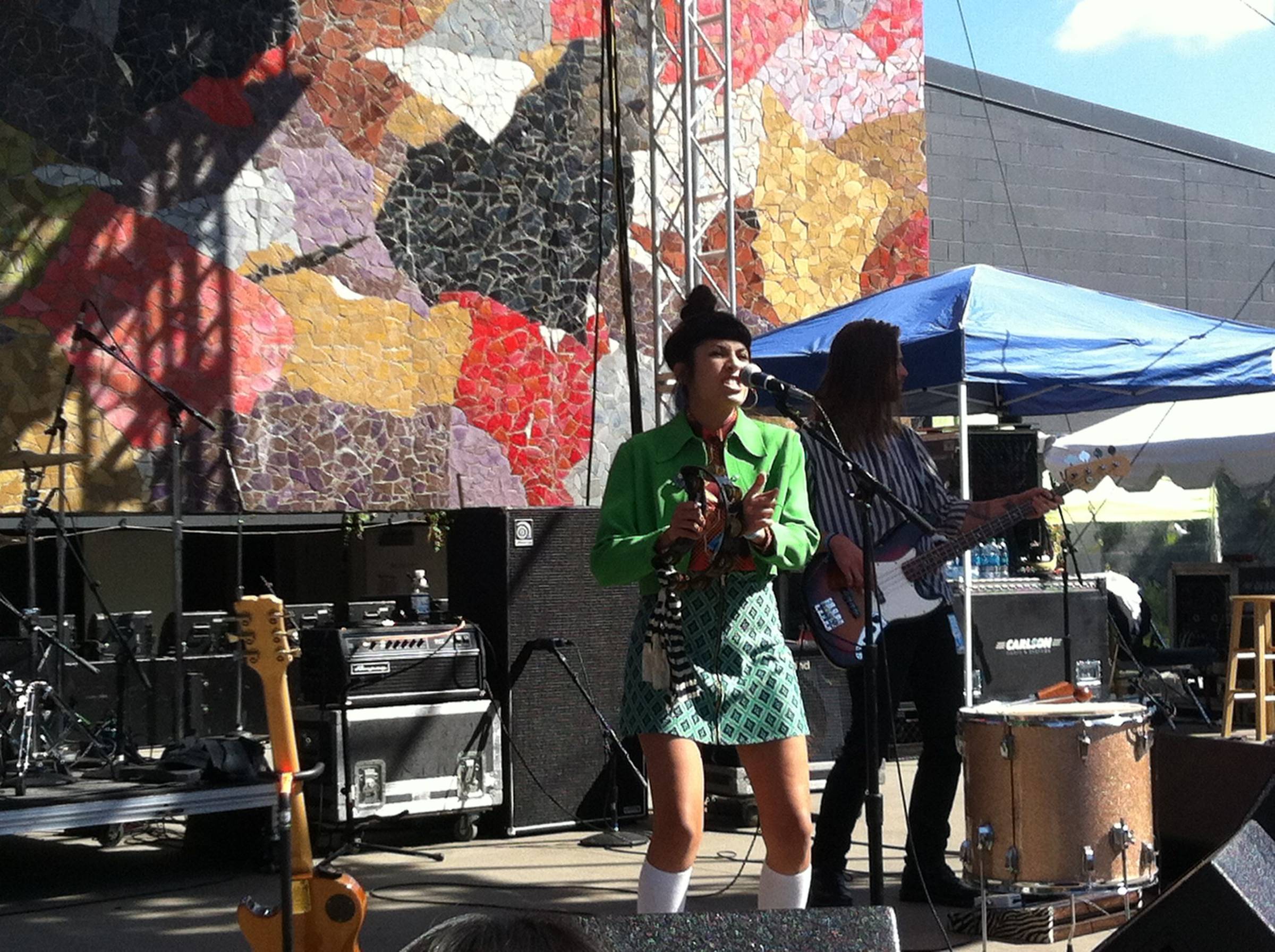 Jessica Hernandez at Bumbershoot 2014