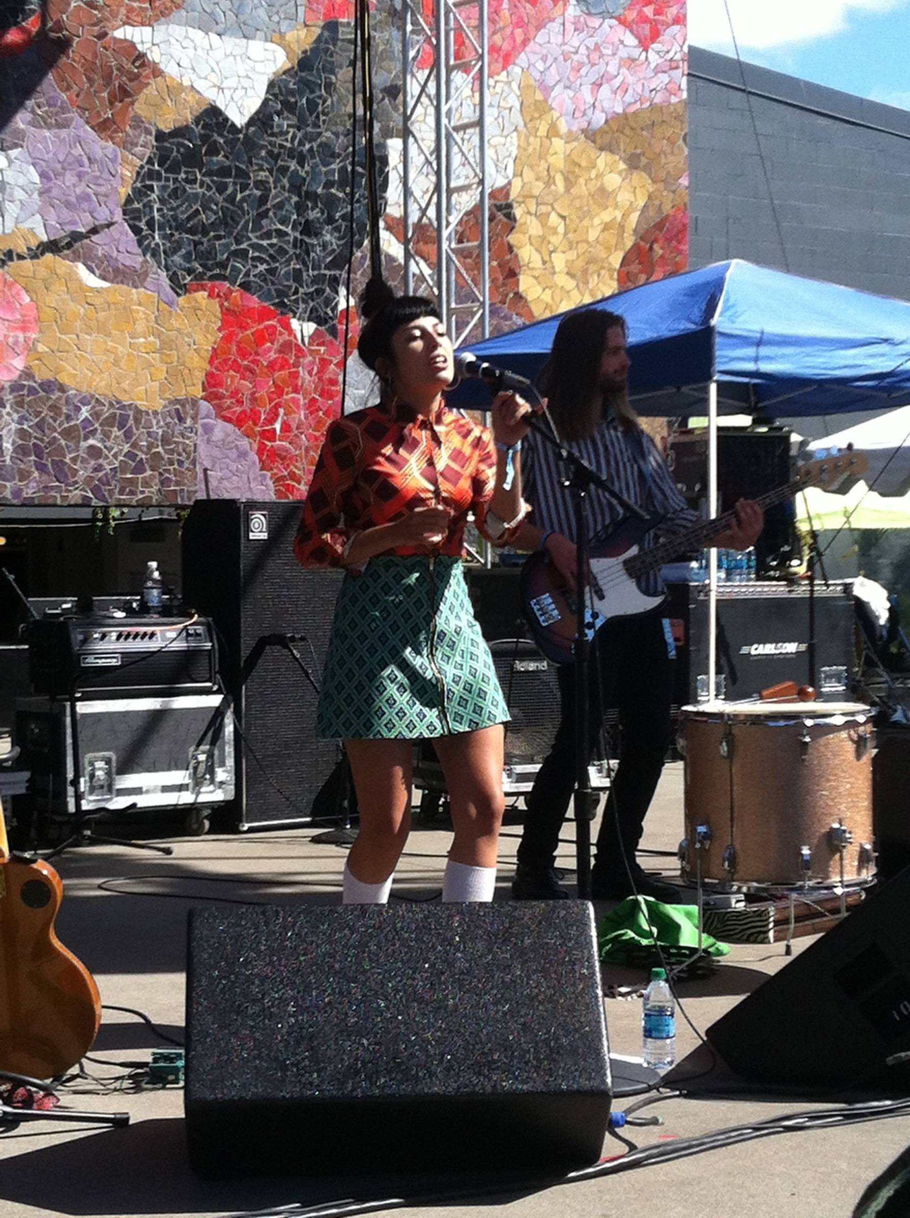 Jessica Hernandez at Bumbershoot 2014