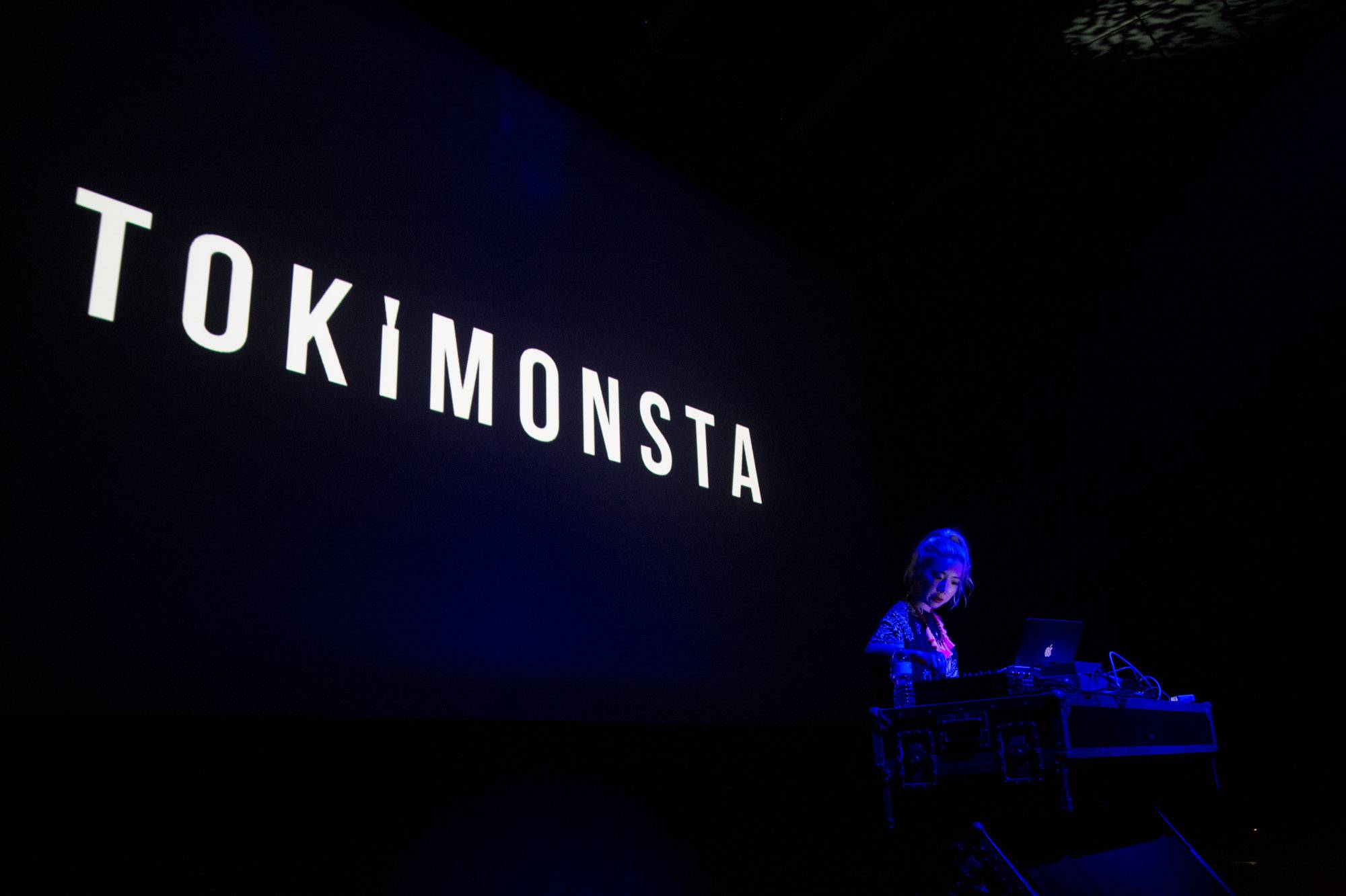 Tokimonsta at the Imperial Theatre, Vancouver, Sept. 24 2014. Kirk Chantraine photo.