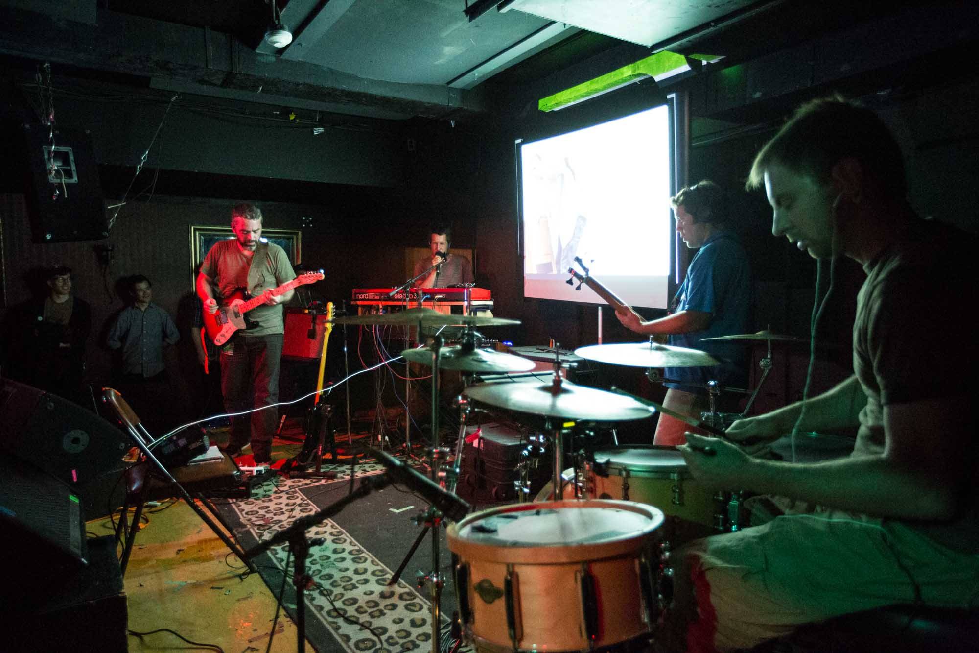 Zammuto at the Media Club, Vancouver, Sept. 16 2014. Kirk Chantraine photo.