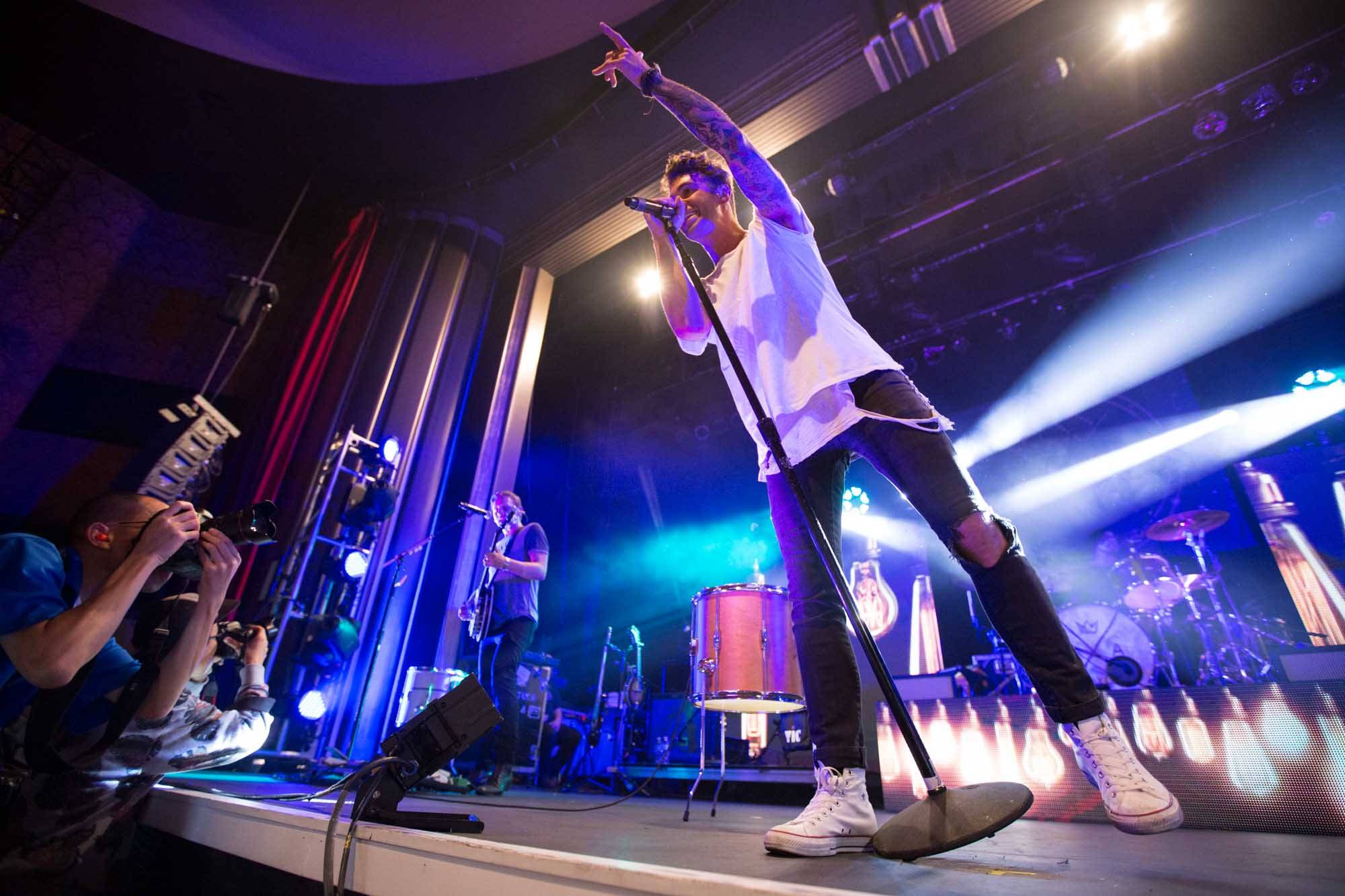 American Authors at the Vogue Theatre, Vancouver, Oct. 8 2014. Kirk Chantraine photo.