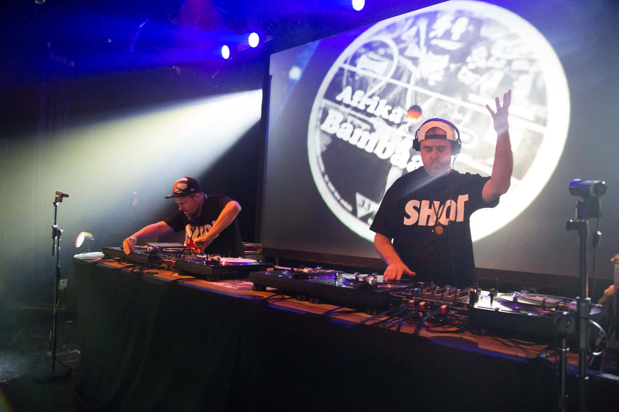 DJ Shadow and Cut Chemist at the Commodore Ballroom, Vancouver, Oct. 9 2014. Kirk Chantraine photo.