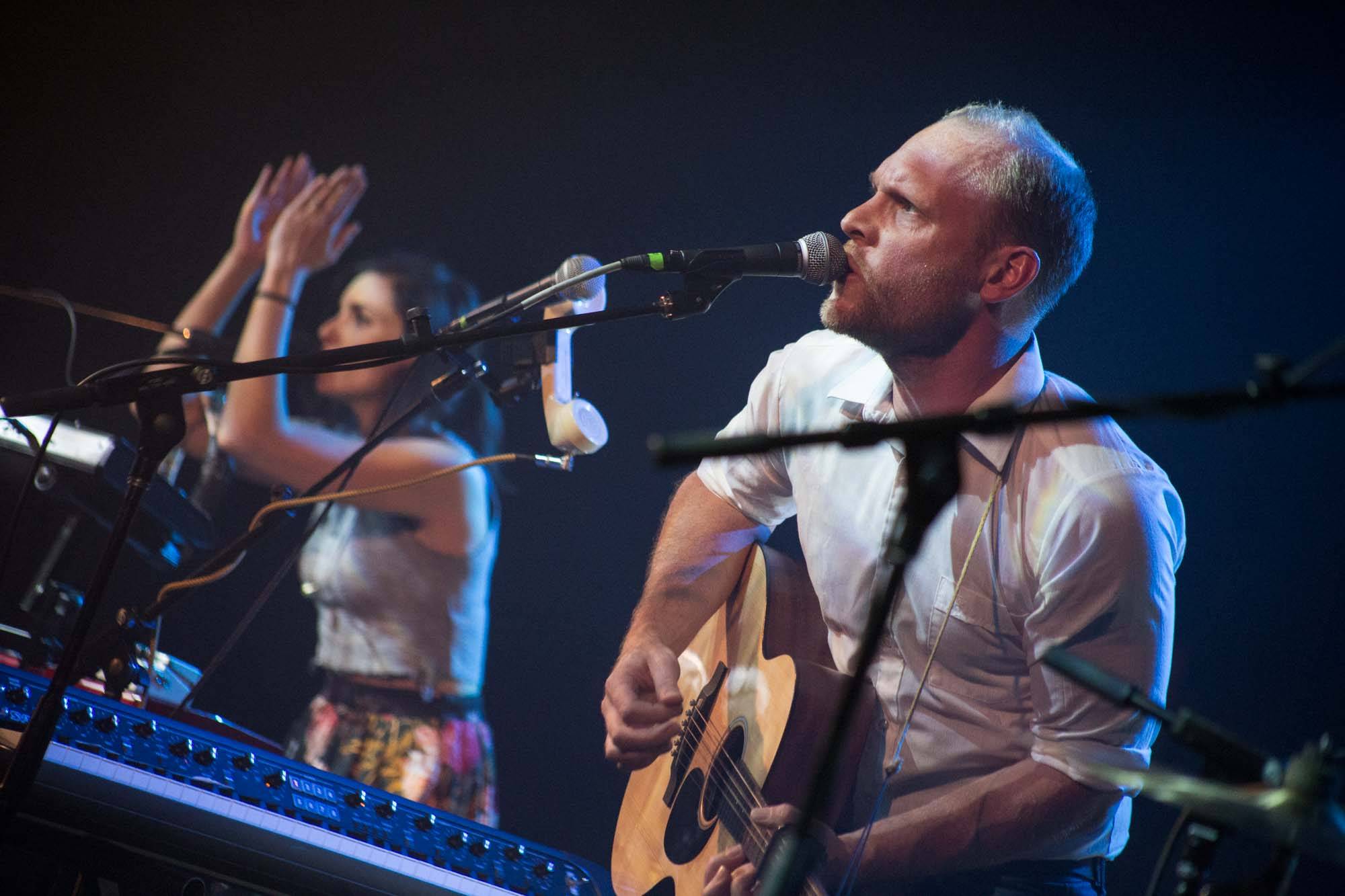 The Rural Alberta Advantage at the Commodore Ballroom, Vancouver, Oct. 23 2014. Kirk Chantraine photo.