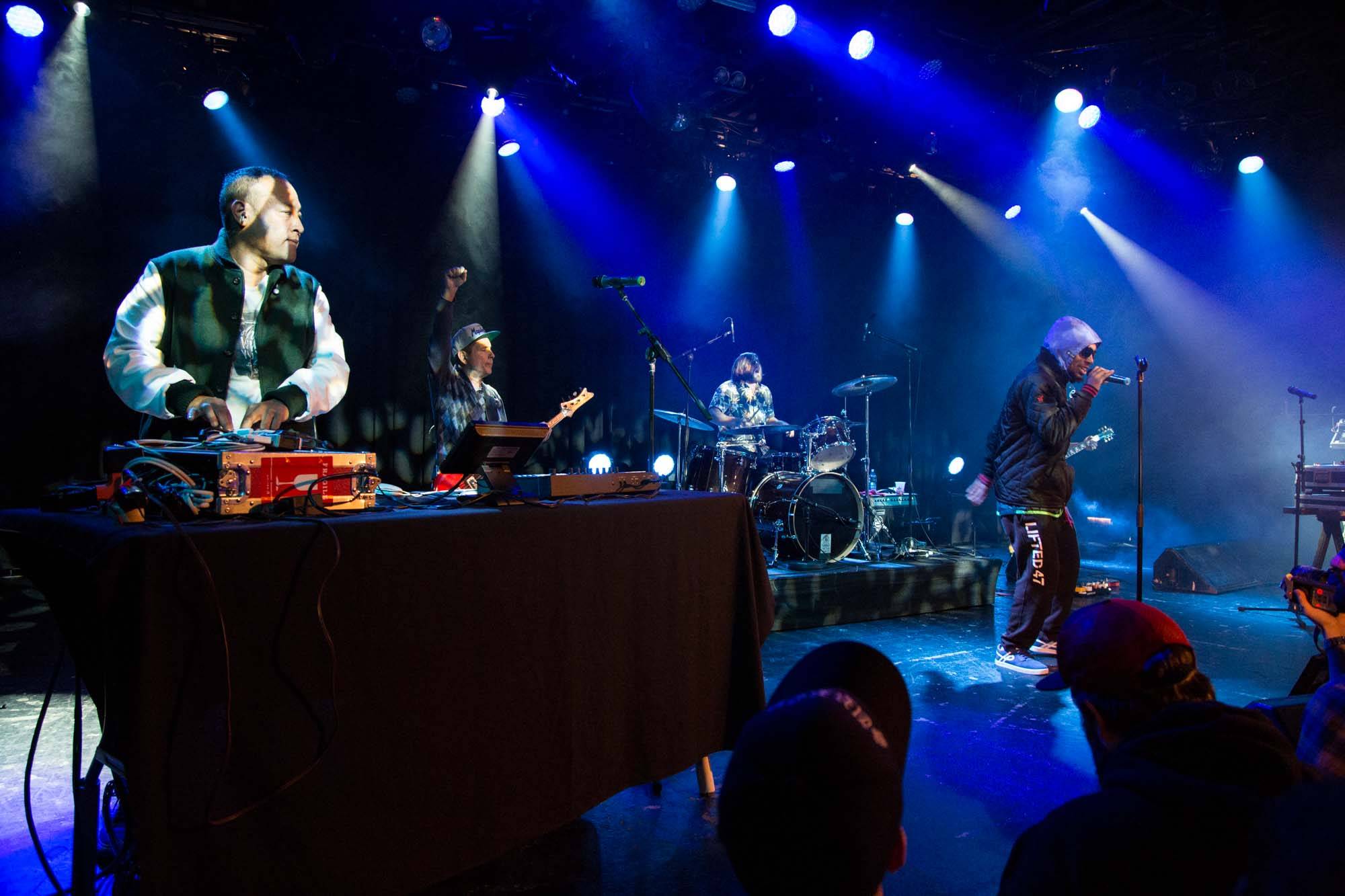 Deltron 3030 at the Commodore Ballroom, Vancouver, Nov. 4 2014. Kirk Chantraine photo.