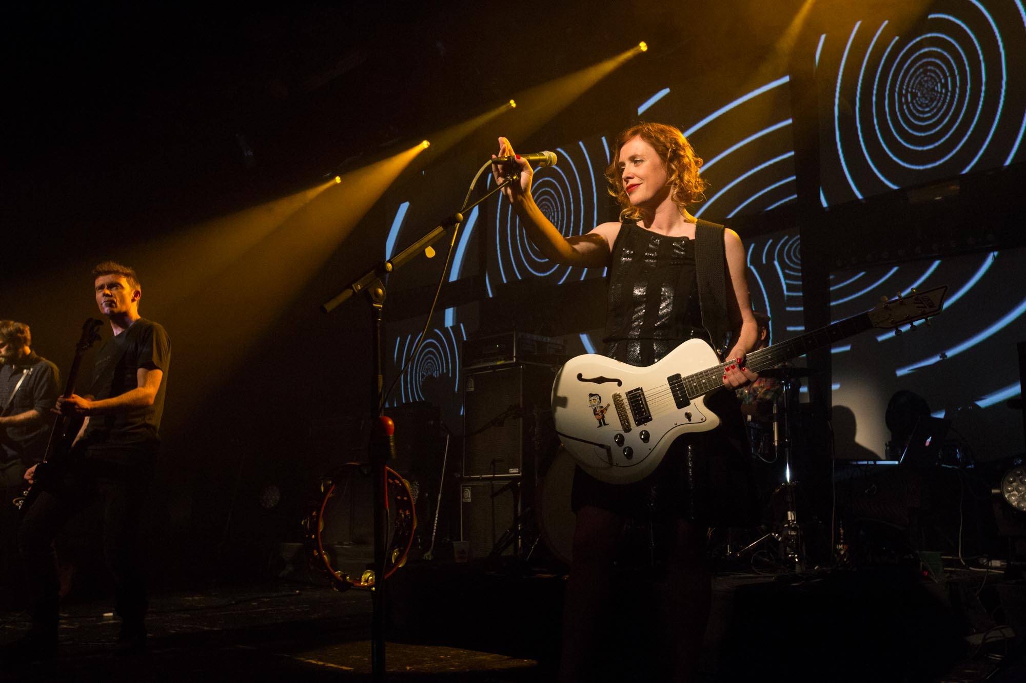 Slowdive at the Commodore Ballroom, Vancouver, Nov 3 2014. Kirk Chantraine photo.