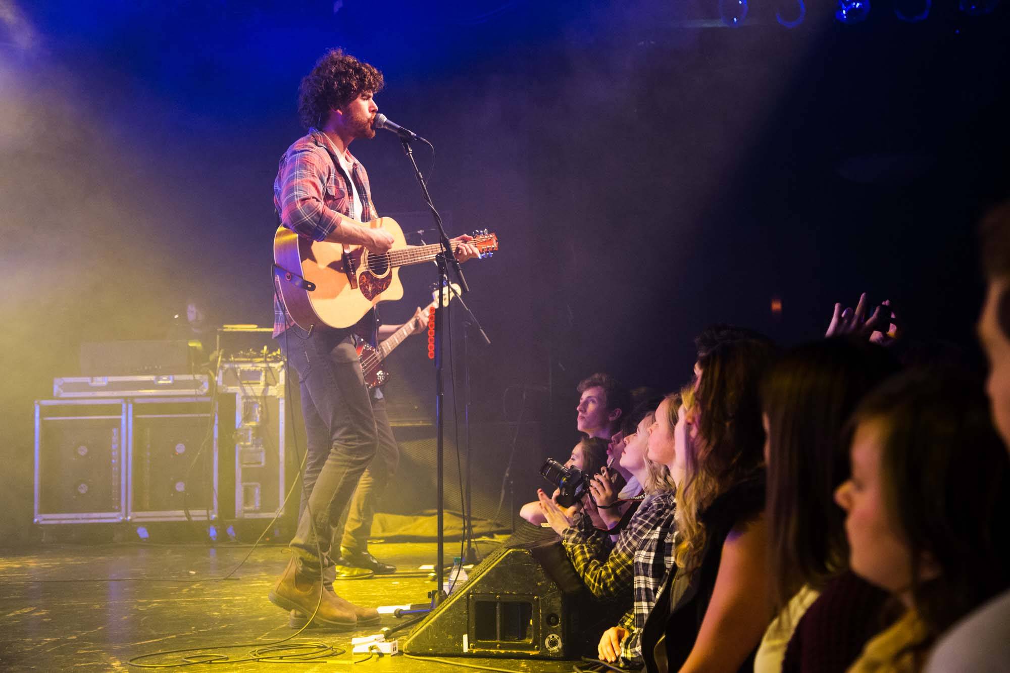 Vance Joy at the Commodore Ballroom, Vancouver, Nov. 16 2014. Kirk Chantraine photo.