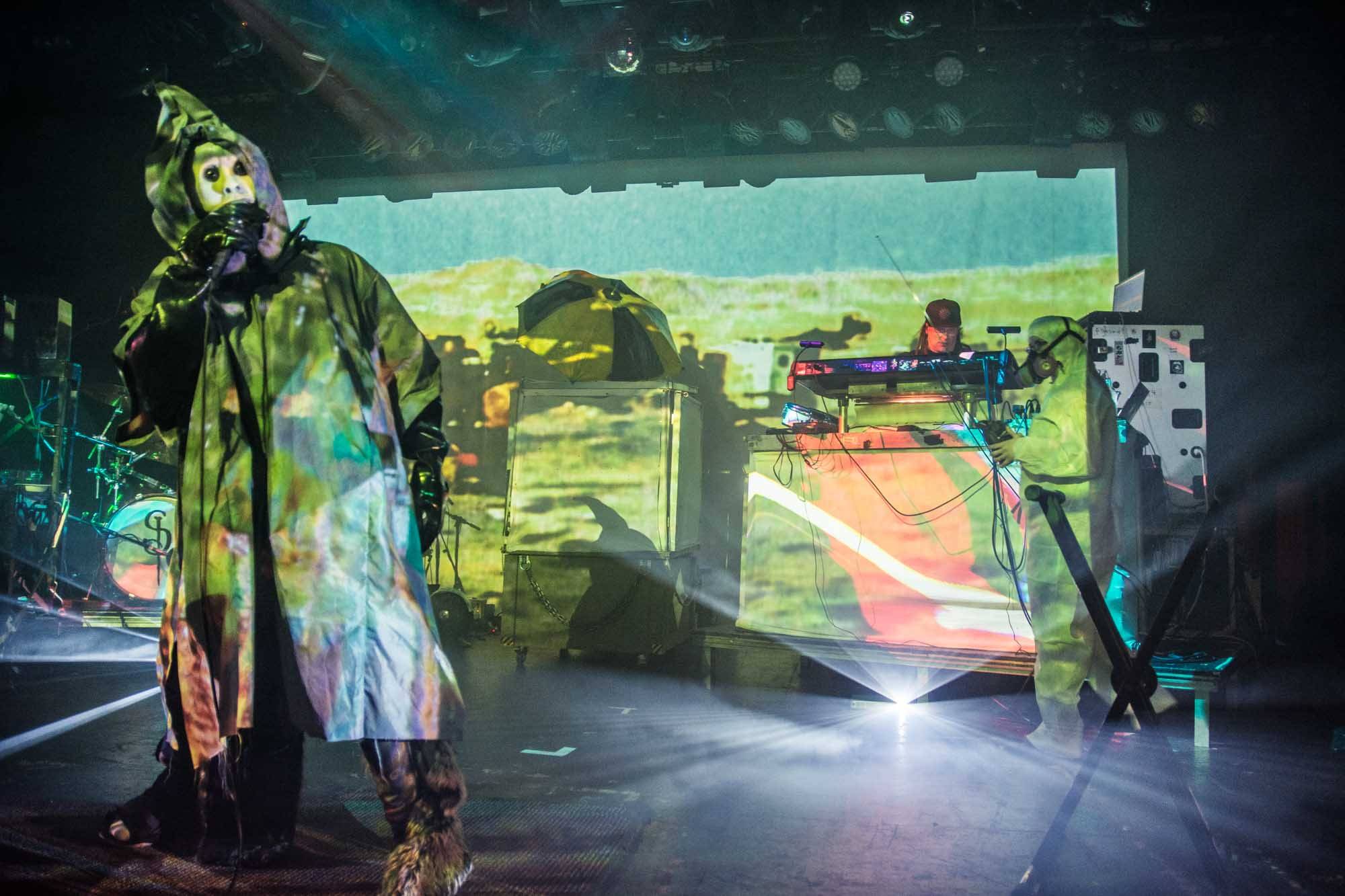 Skinny Puppy at the Commodore Ballroom, Vancouver, Dec. 16 2014. Pavel Boiko photo.