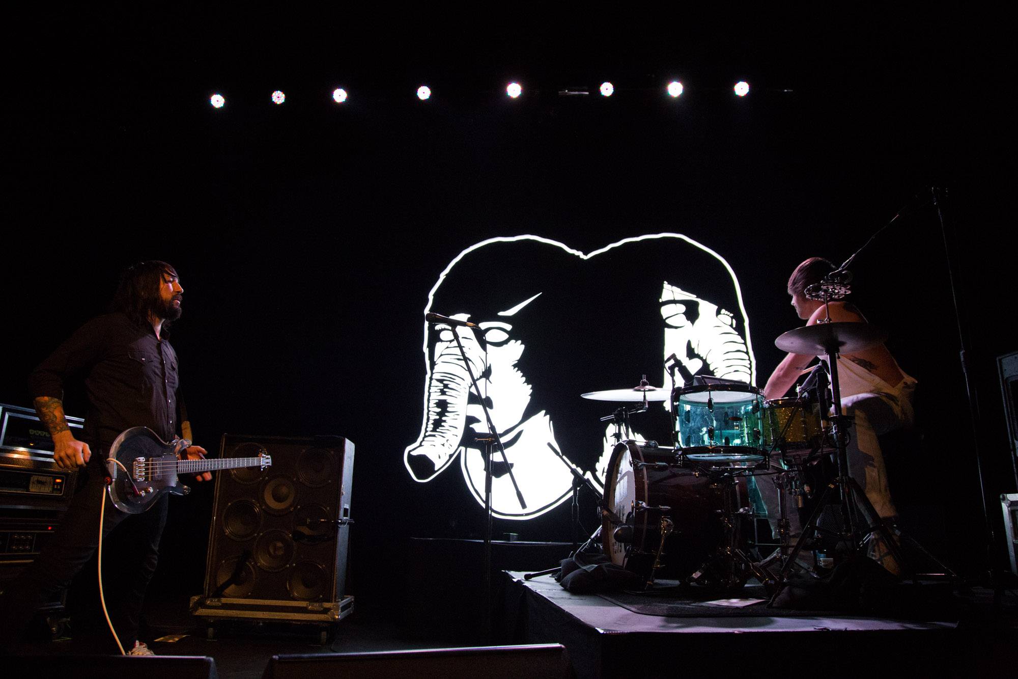Death From Above 1979 at the Vogue Theatre, Vancouver, Jan. 21 2015. Kirk Chantraine photo.