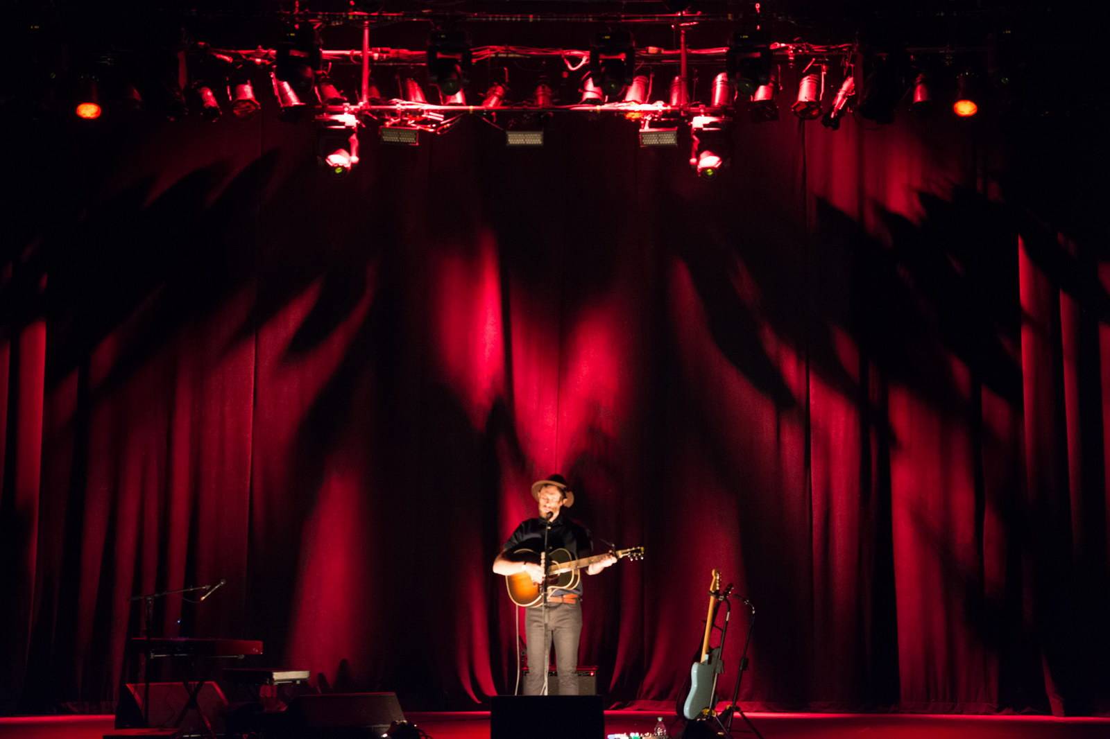 James Vincent McMorrow at the Vogue Theatre, Vancouver, Feb. 26 2015. Pavel Boiko photo.