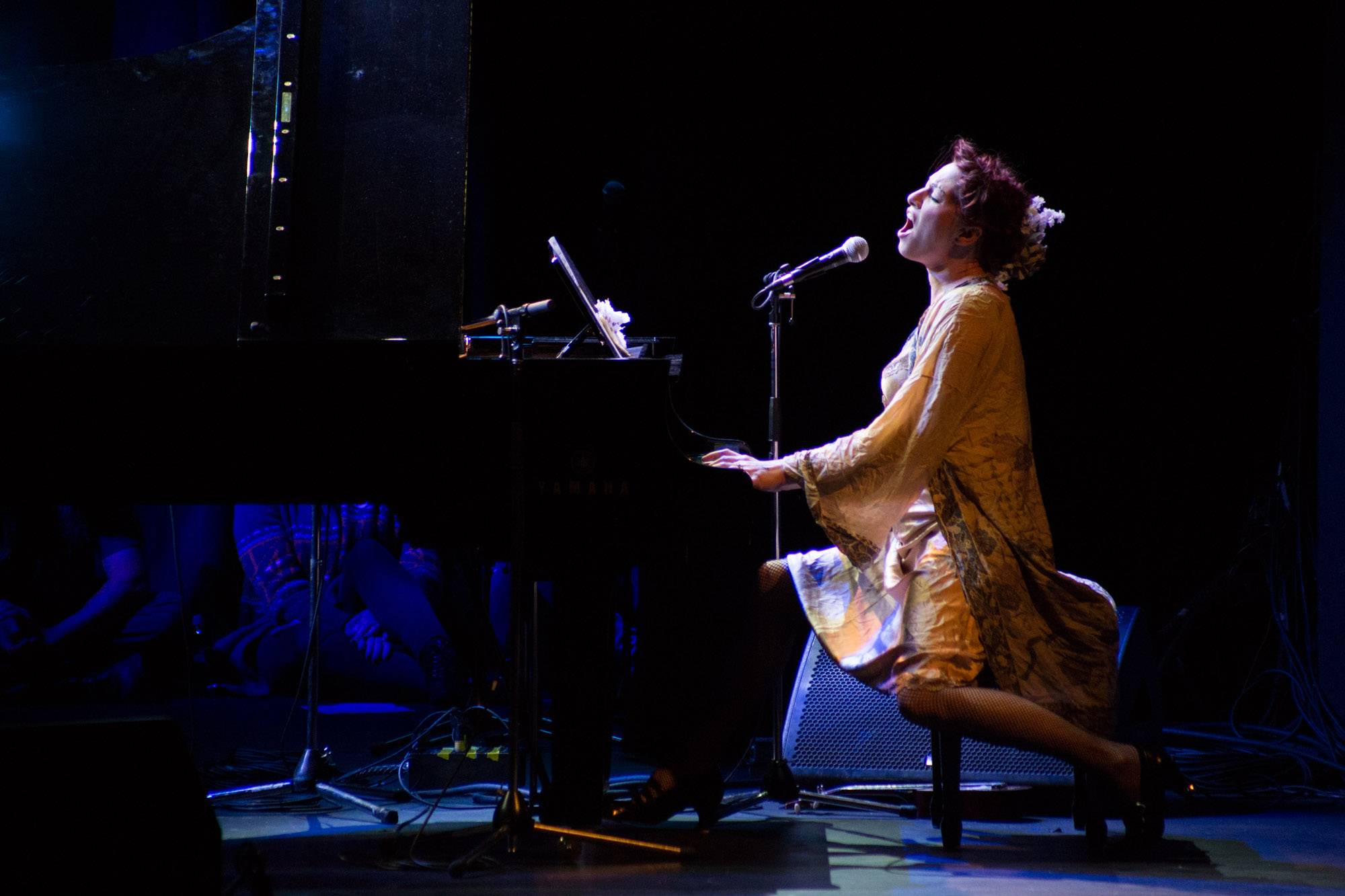 Amanda Palmer and Friends from TED at the Vogue Theatre, Vancouver, Mar. 18  2015. Kirk Chantraine photo.