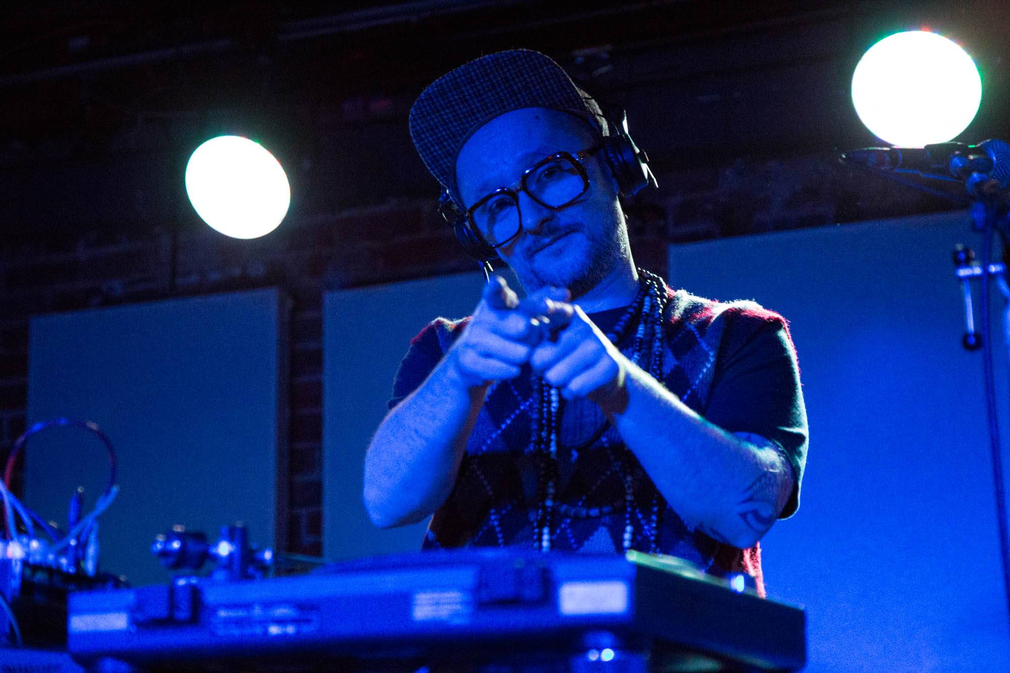 DJ Vadim at the Electric Owl, Vancouver, Mar. 27 2015. Kirk Chantraine photo.