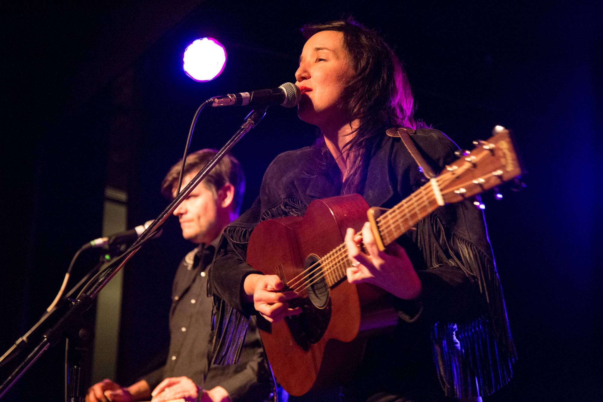 Sarah MacDougall at the Wise Hall, Vancouver, Mar. 29 2015. Kirk Chantraine photo.