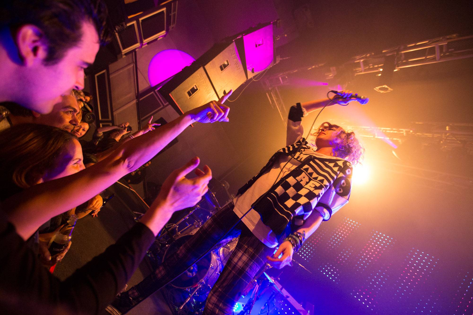 The Ting Tings at Venue, Vancouver, Mar. 28 2015. Kirk Chantraine photo.