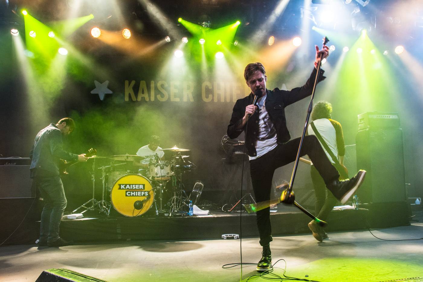 Kaiser Chiefs at the Commodore Ballroom, Vancouver, Apr. 21 2015. Pavel Boiko photo.