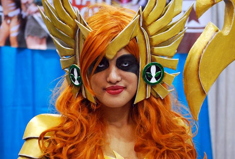 Angela cosplayer at Fan Expo Vancouver, April 3 2015. Ryan Ingram photo.