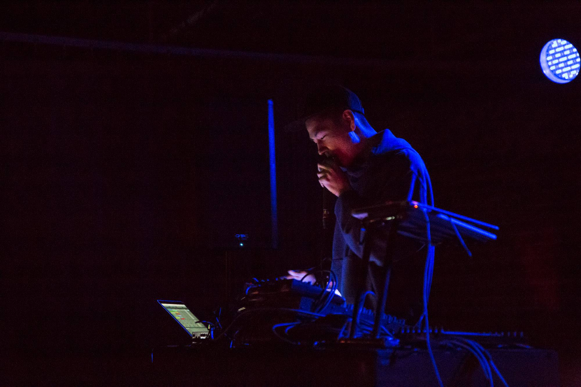 Nosaj Thing at the Electric Owl, Vancouver, Apr. 24 2015. Kirk Chantraine photo.