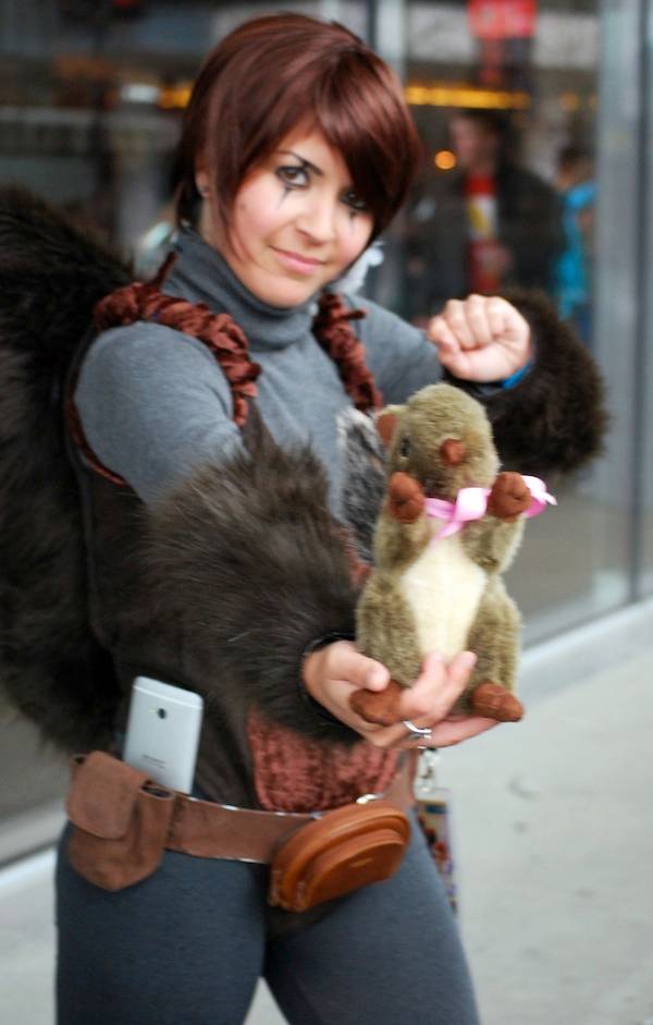 Squirrel Girl cosplayer at Fan Expo Vancouver 2015
