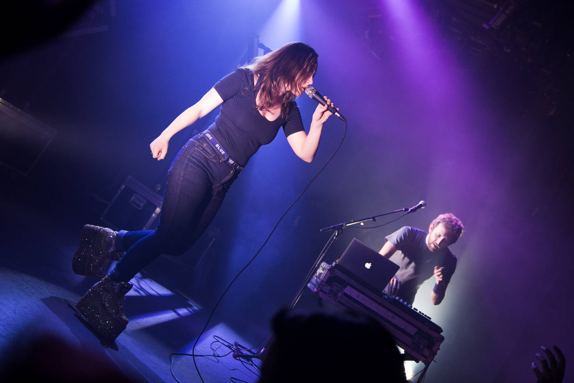 Sylvan Esso at the Commodore Ballroom, Vancouver, Apr. 25 2015. Kirk Chantraine photo.