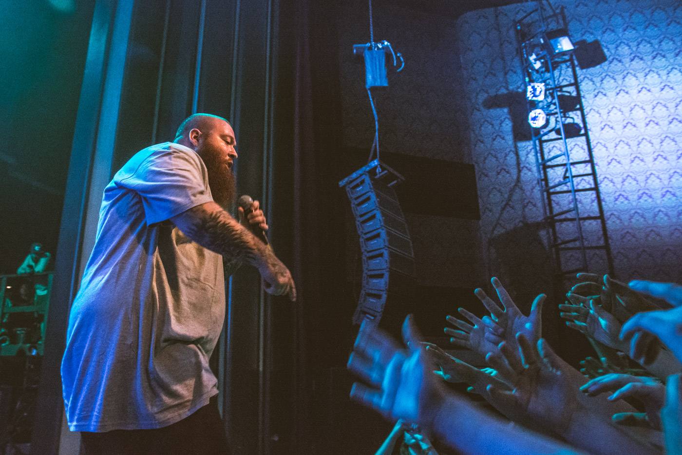 Action Bronson at the Vogue Theatre, Vancouver, May 21 2015. Pavel Boiko photo.