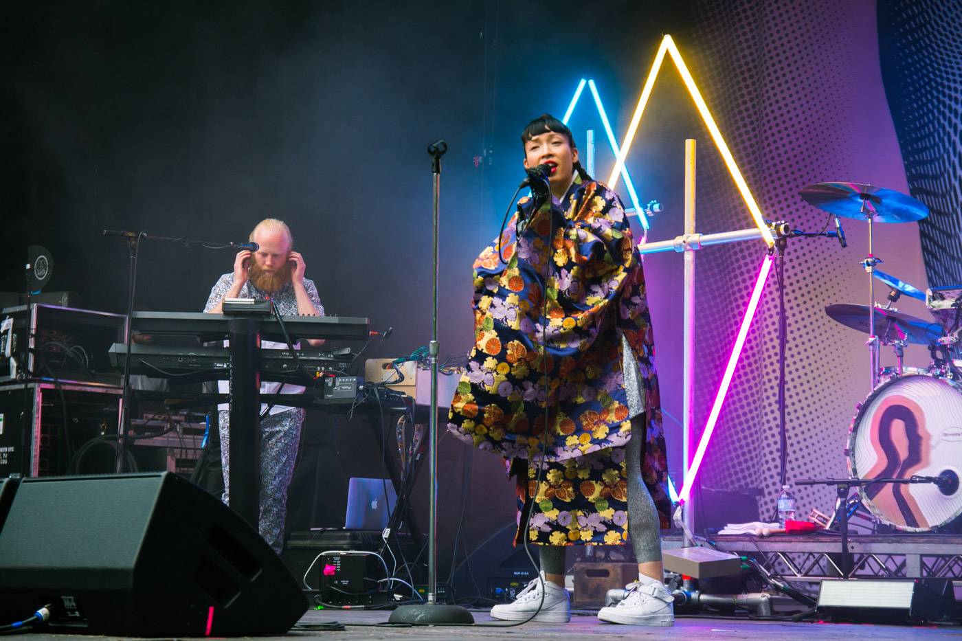 Little Dragon at the Malkin Bowl, Vancouver, May 23 2015. Pavel Boiko photo.