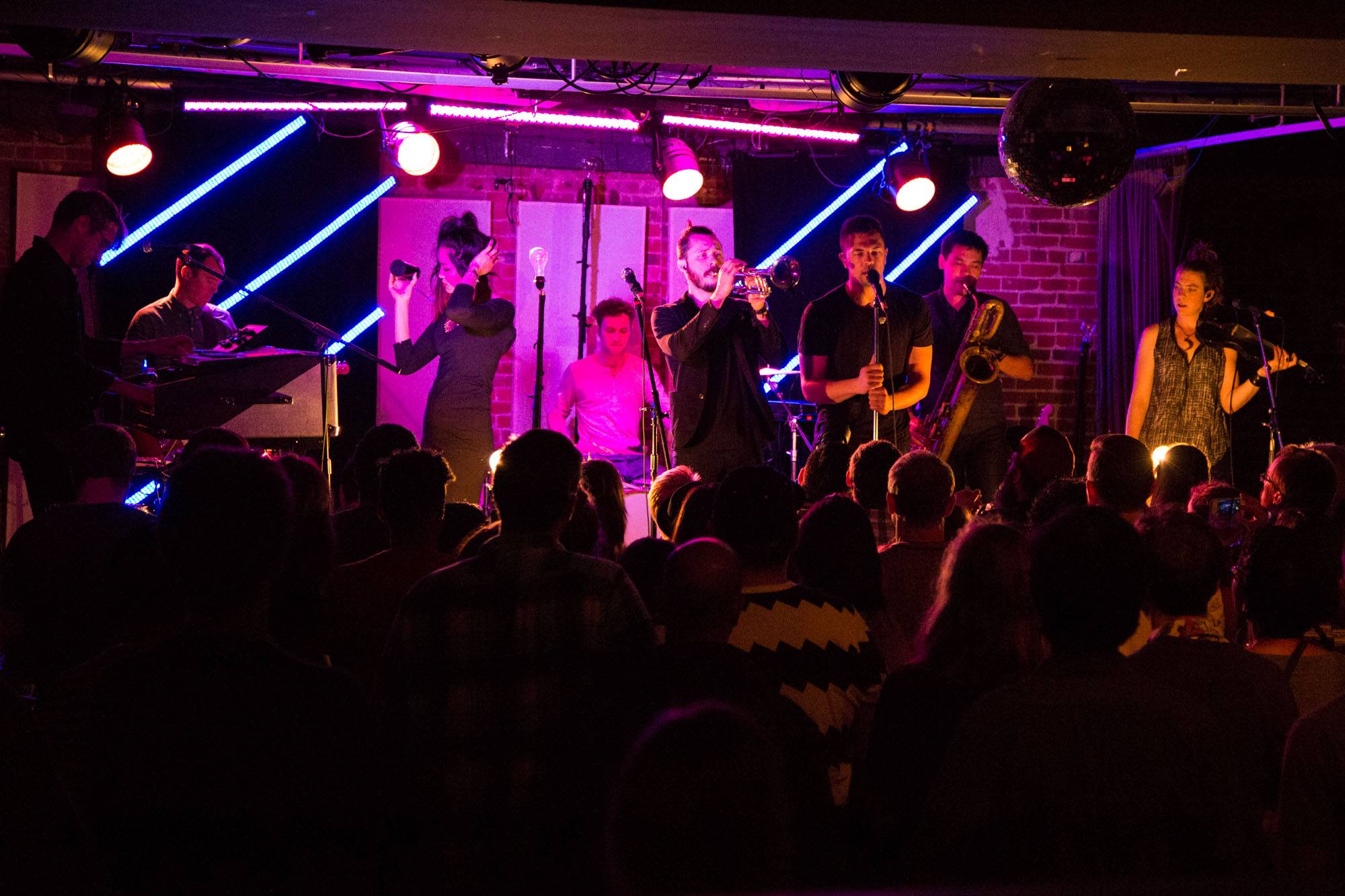 San Fermin at the Electric Owl, Vancouver, May 24 2015. Kirk Chantraine photo.