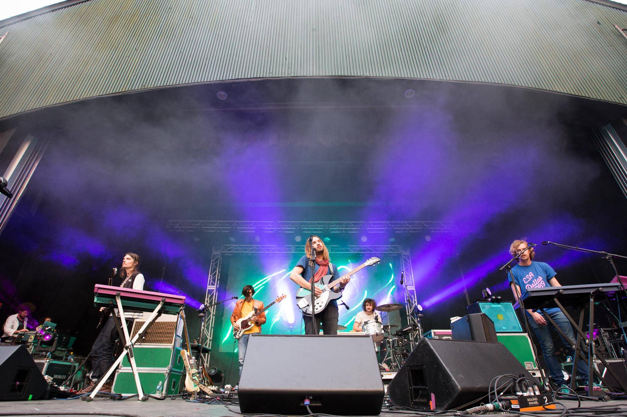 Tame Impala at the Malkin Bowl, Vancouver, May 26 2015. Kirk Chantraine photo.