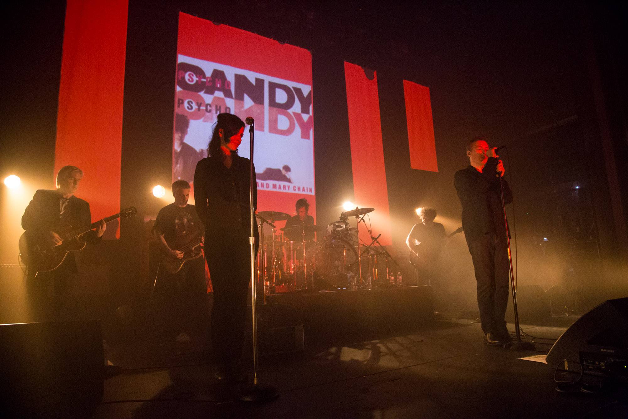 The Jesus and Mary Chain at the Vogue Theatre, Vancouver, May 13 2015. Kirk Chantraine photo.
