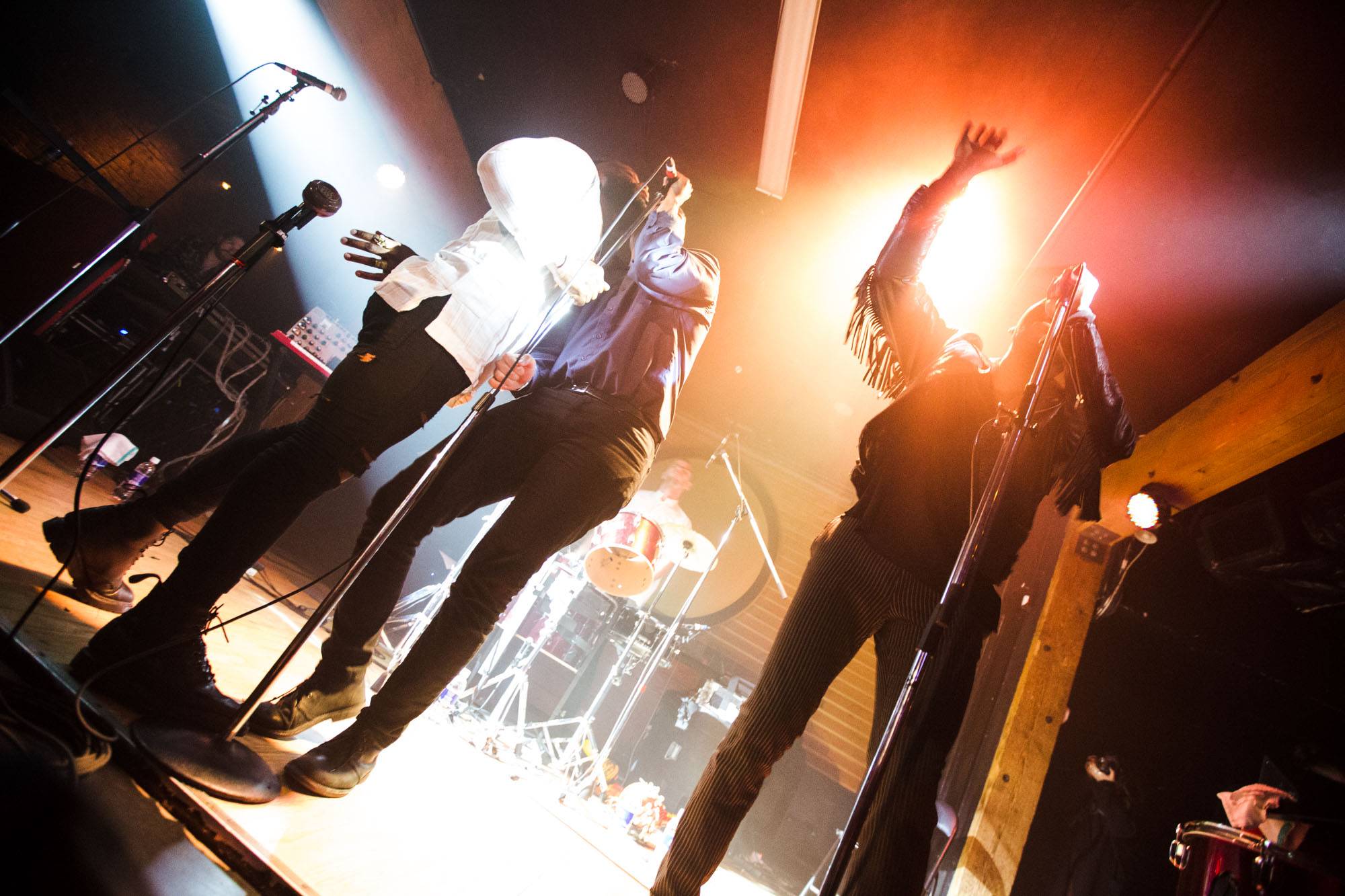 Young Fathers at Fortune Sound Club, Vancouver, Apr. 30 2015. Kirk Chantraine photo.