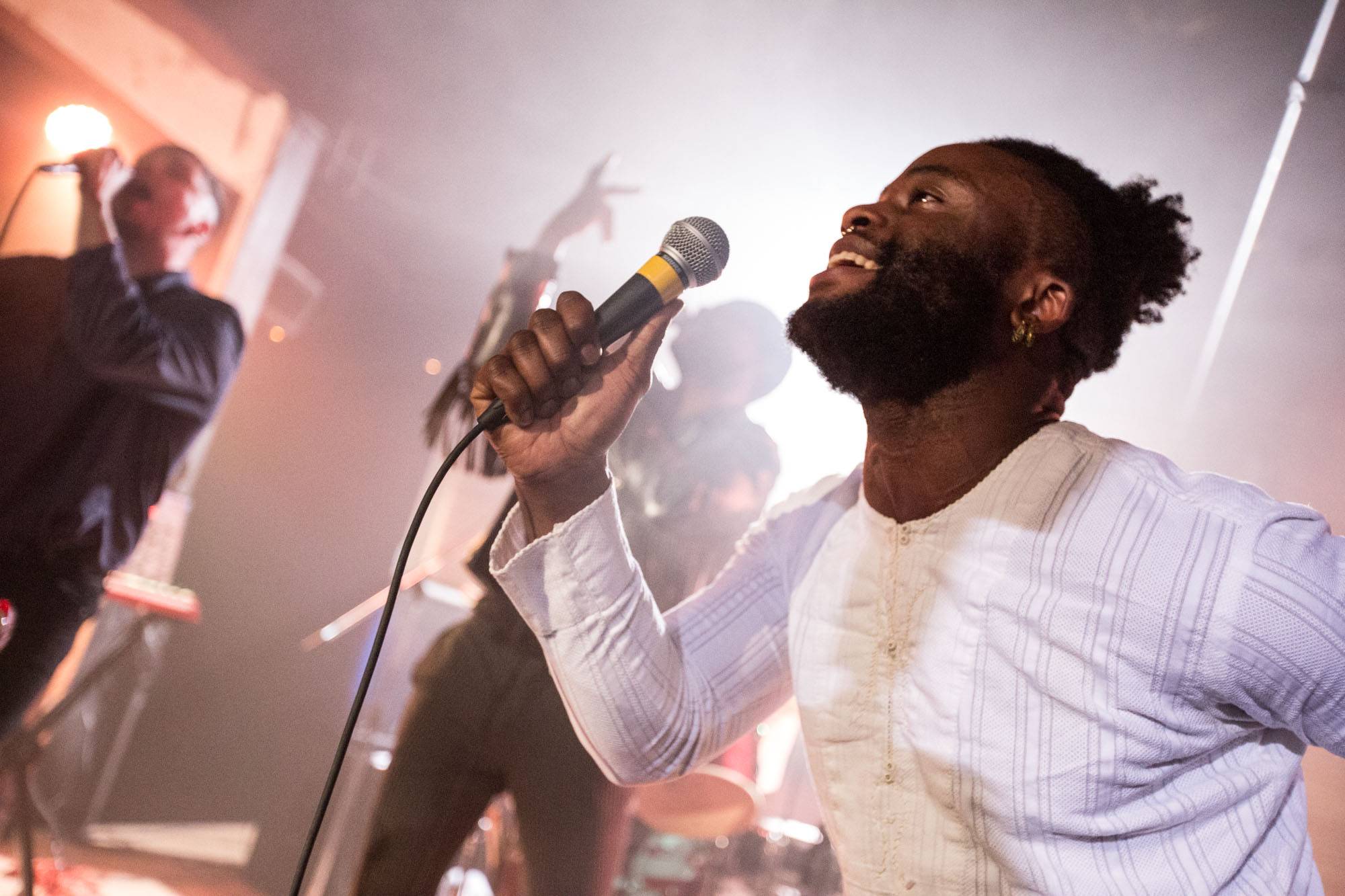 Young Fathers at Fortune Sound Club, Vancouver, Apr. 30 2015. Kirk Chantraine photo.