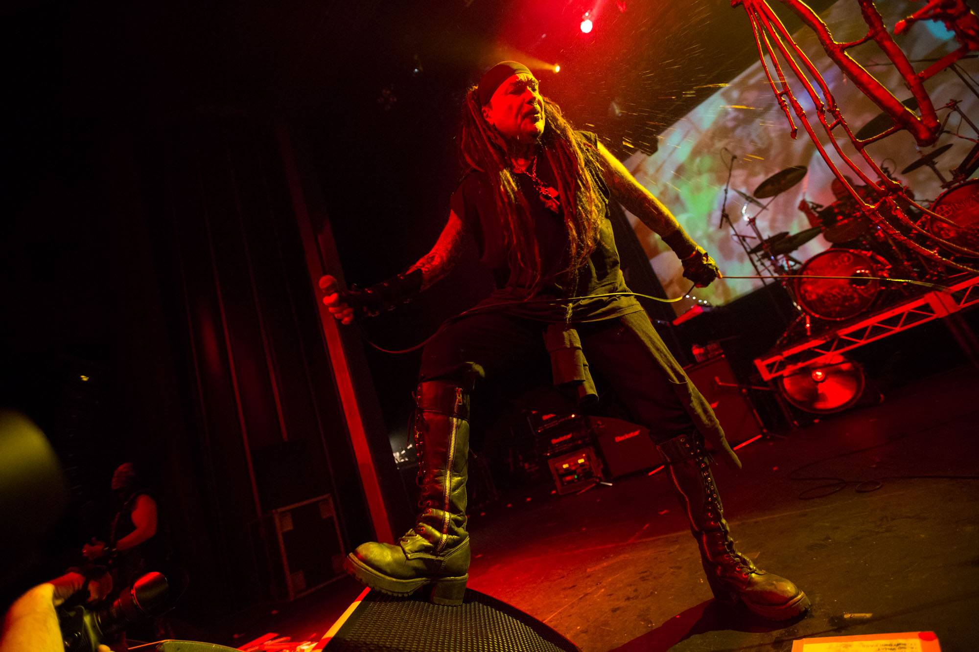 Ministry at the Vogue Theatre, Vancouver, June 12 2015. Kirk Chantraine photo.