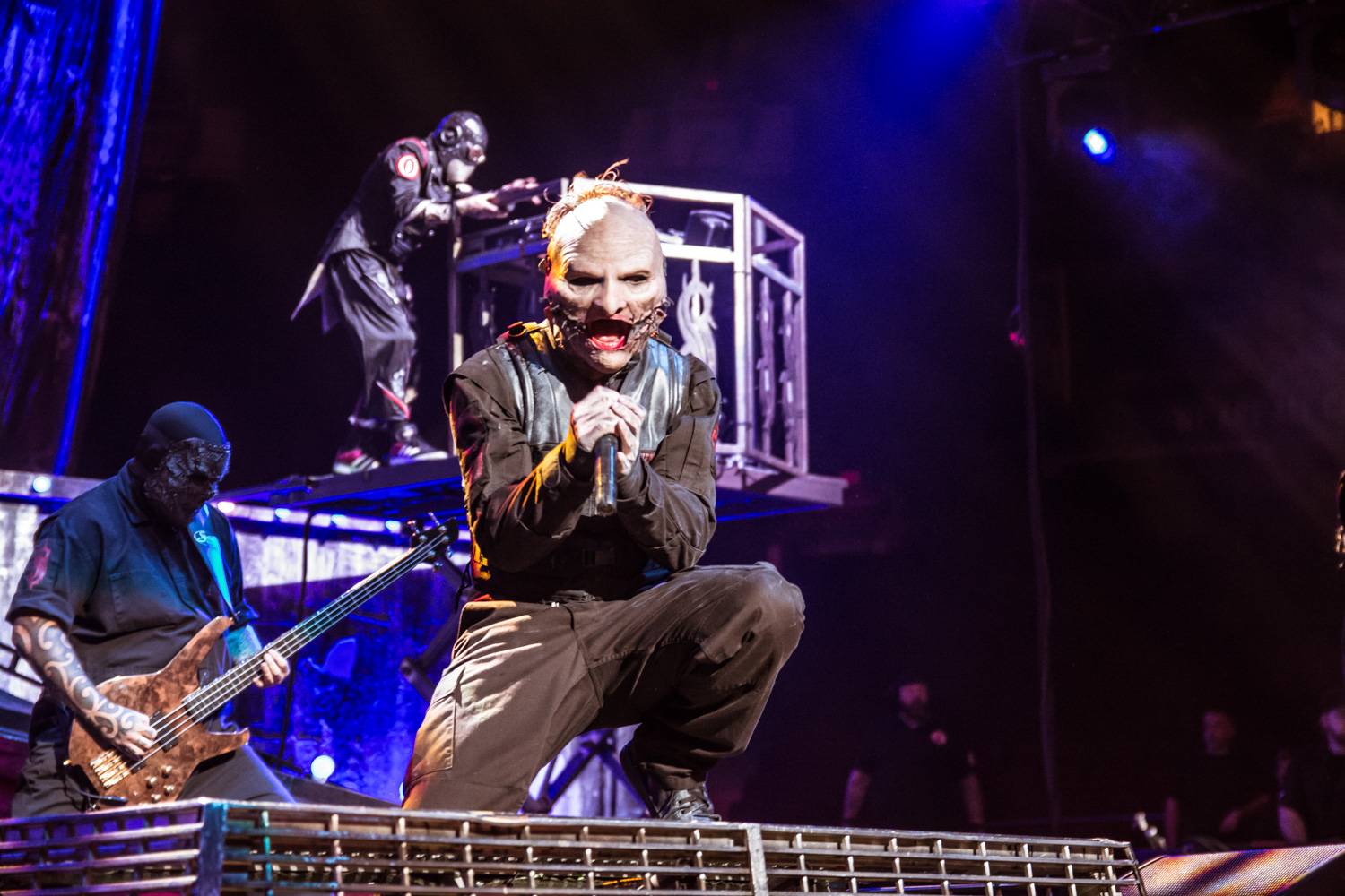 Slipknot at Rogers Arena, Vancouver, Aug 24 2015. Pavel Boiko photo.