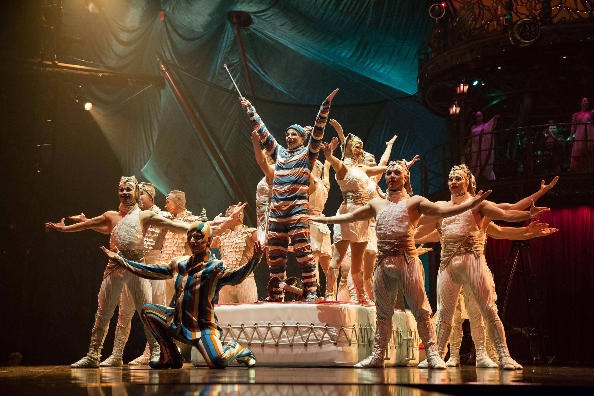 Cirque du Soleil's Kooza under the Big Top, Vancouver, Oct 28 2015. Kirk Chantraine photo.