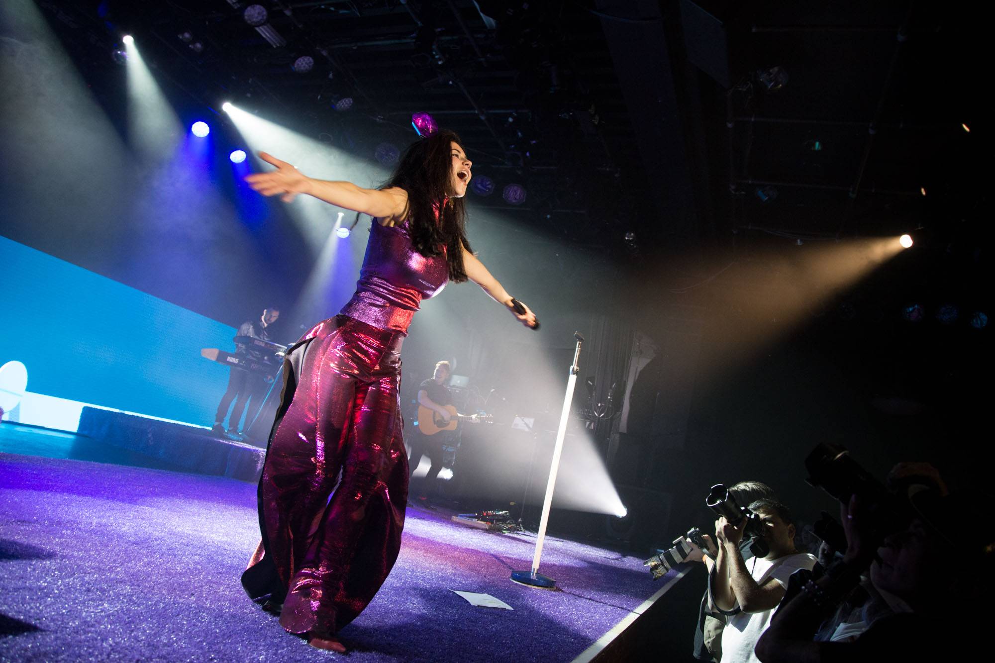 Marina and the Diamonds at the Commodore Ballroom, Vancouver, Oct 24 2015. Kirk Chantraine photo.