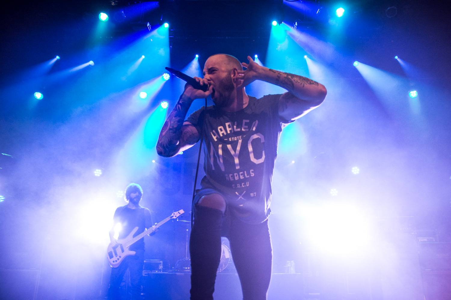 August Burns Red at the Vogue Theatre, Vancouver, Mar. 2016. Pavel Boiko photo.