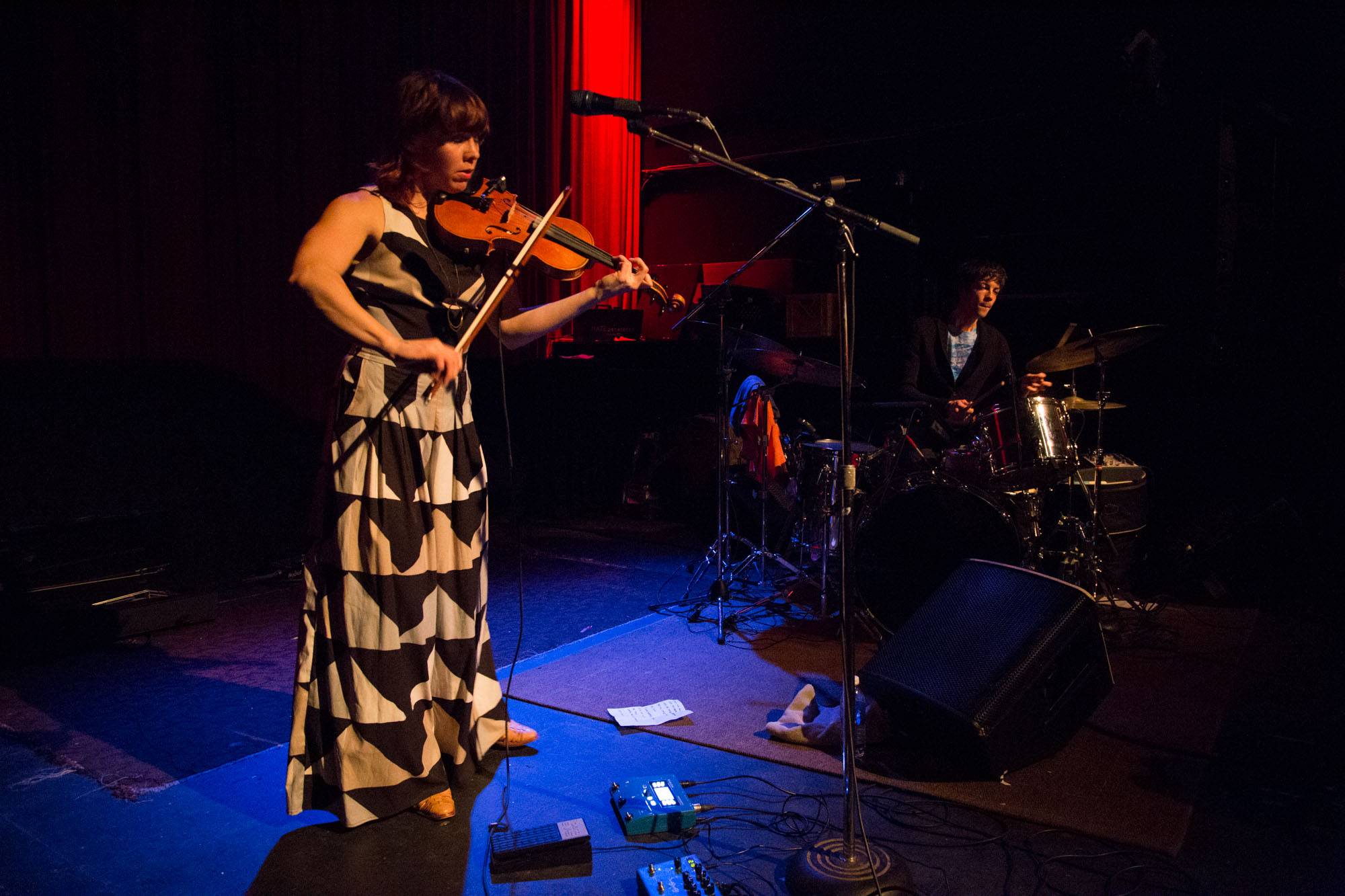 Sarah Neufeld at the Fox Cabaret, Vancouver, Mar. 26 2016. Kirk Chantraine photo.