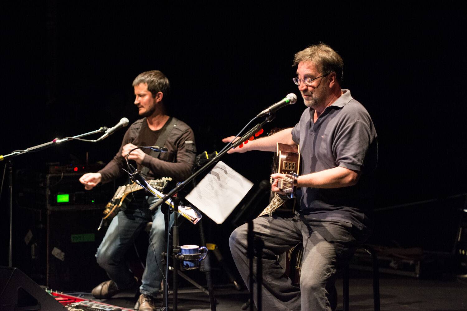 Yuri Shevchuk at the Vancouver Playhouse, Apr. 19 2016. Pavel Boiko photo.