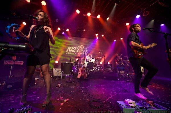 The Tourist Company at the Peak Performance Project 2014 finals at the Commodore Ballroom, Vancouver, Nov 20 2014. Christopher Edmonstone photo. 