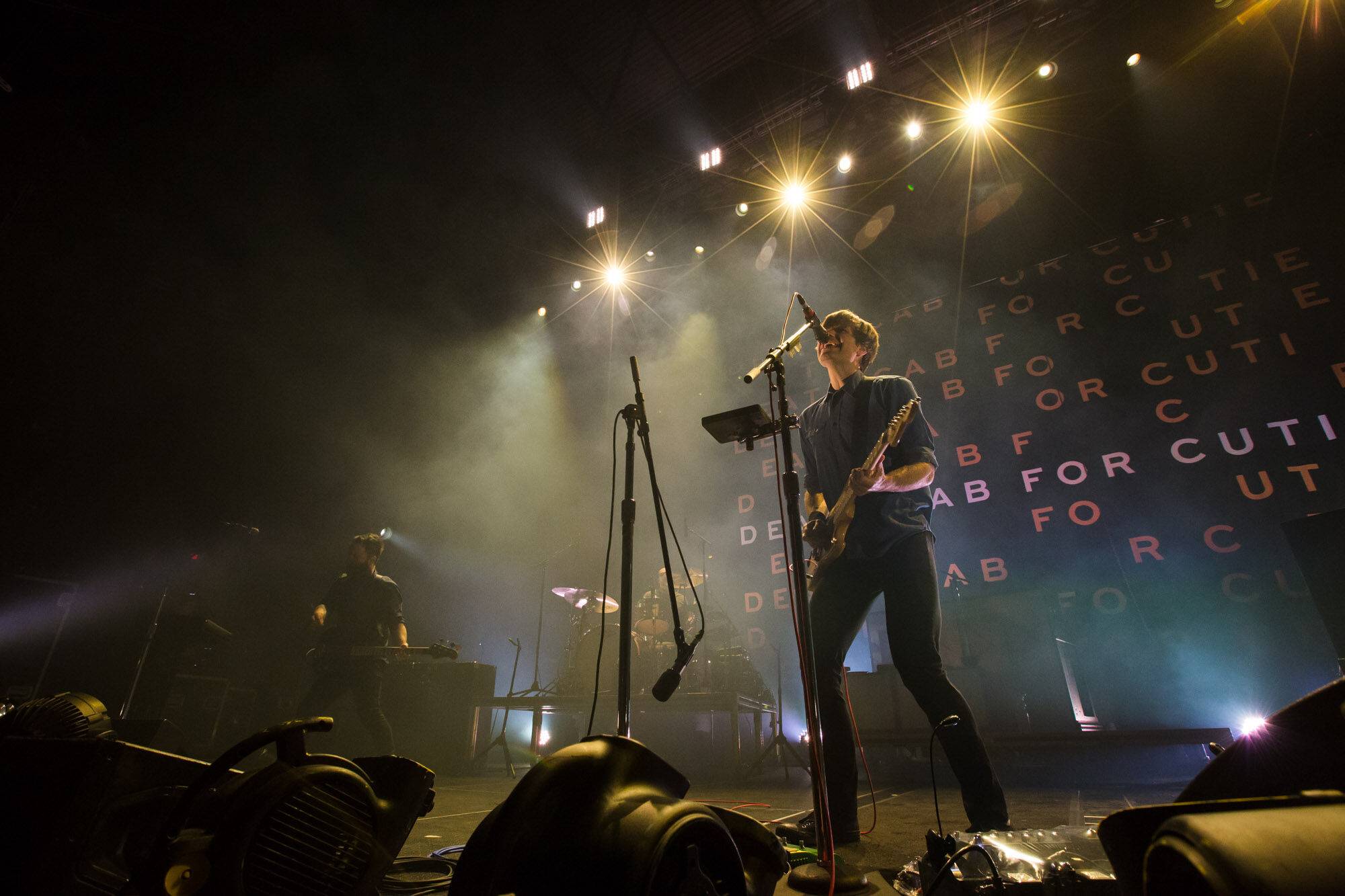 Death Cab for Cutie at the Thunderbird Arena, Vancouver, Apr. 1 2016. Kirk Chantraine photo.