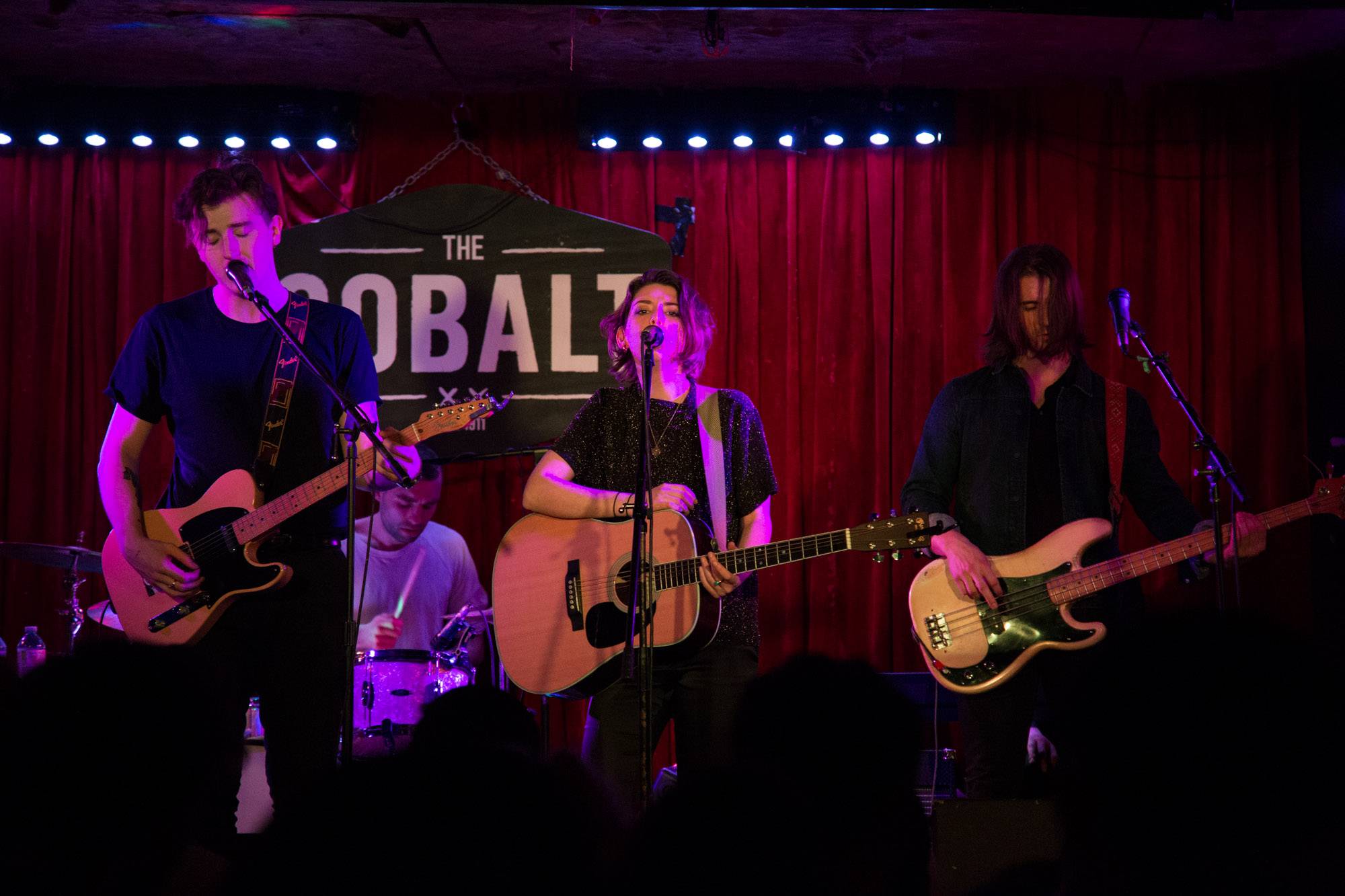 Little Green Cars at the Cobalt, Vancouver, Mar. 31 2016. Kirk Chantraine photo.