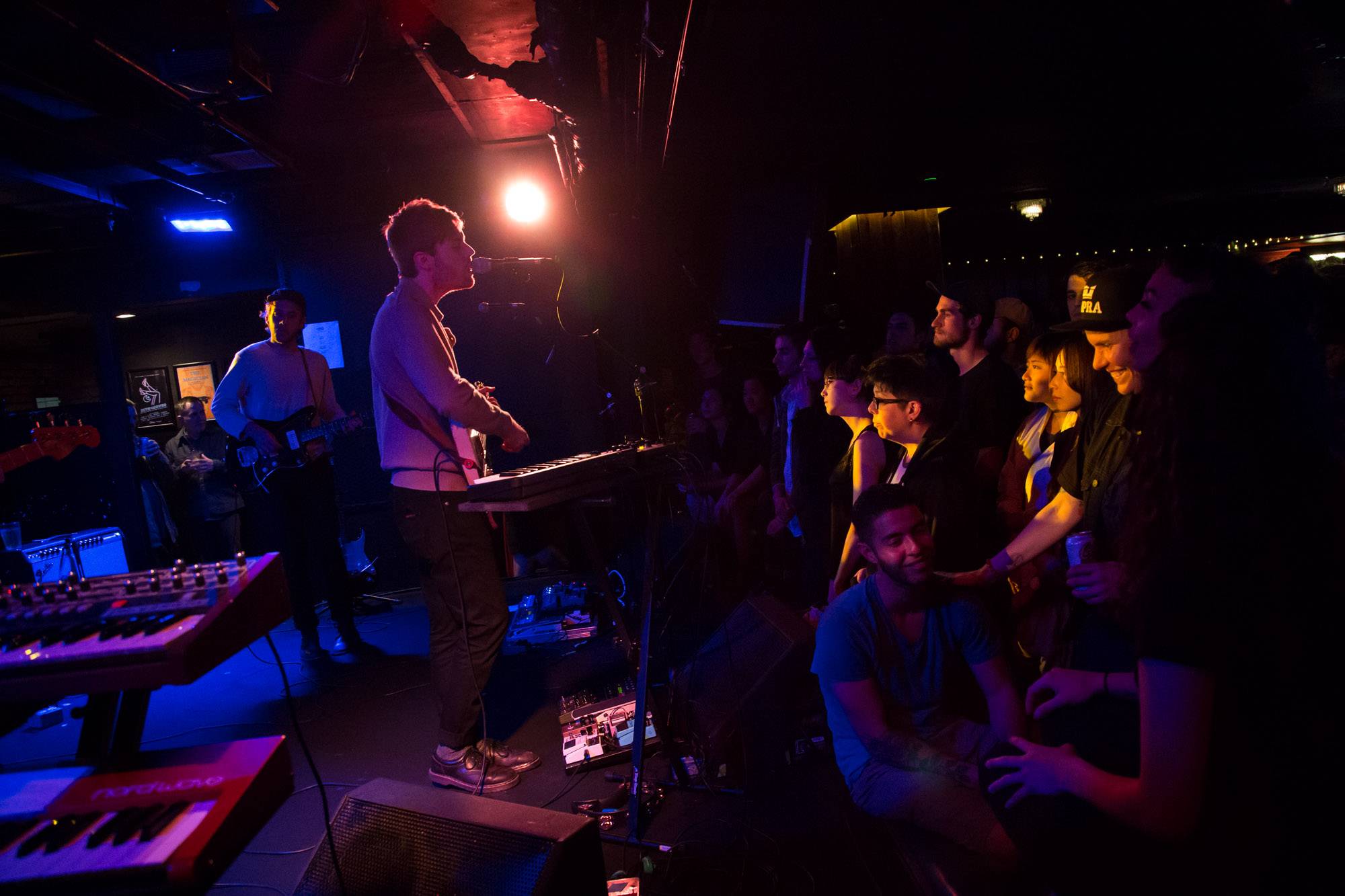 Wild Nothing at the Biltmore Cabaret, Vancouver, Apr. 26 2016. Kirk Chantraine photo.