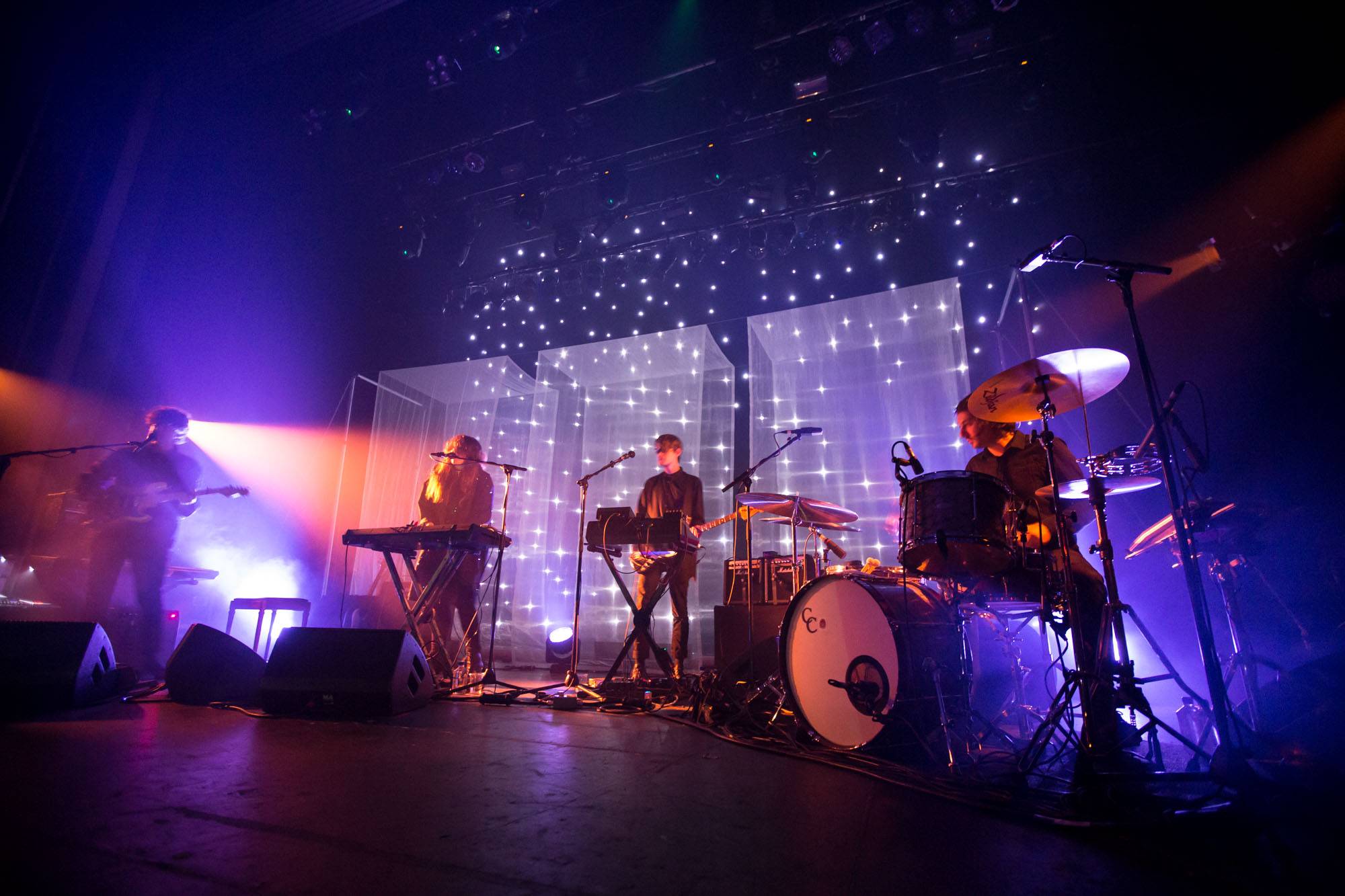 Beach House at the Vogue Theatre, Vancouver, Apr. 30 2016. Kirk Chantraine photo.