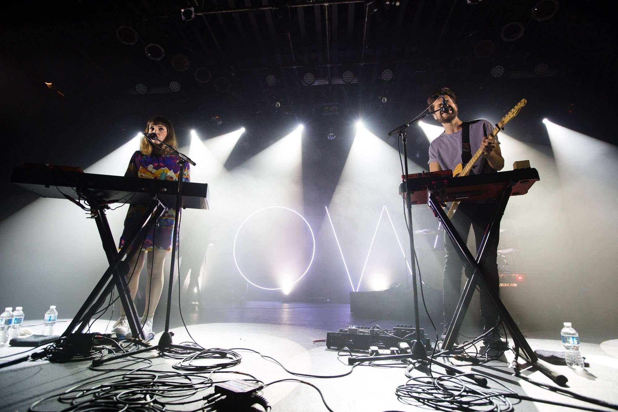Oh Wonder at the Commodore Ballroom, Vancouver, May 28 2016. Kirk Chantraine photo.