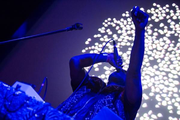 Shabazz Palaces at the Imperial, Vancouver, June 18 2016. Kirk Chantraine photo.