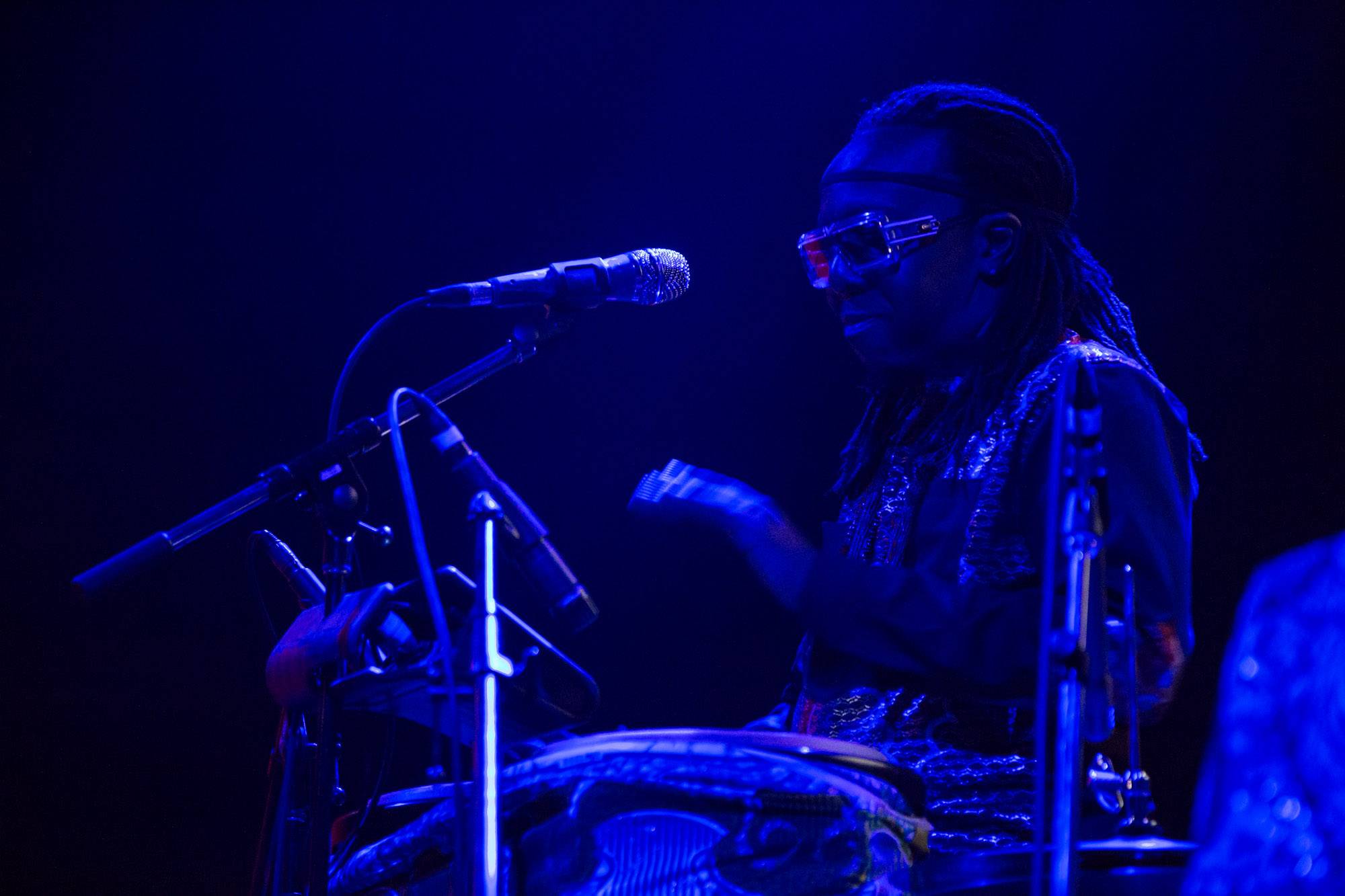 Shabazz Palaces at the Imperial, Vancouver, June 18 2016. Kirk Chantraine photo.