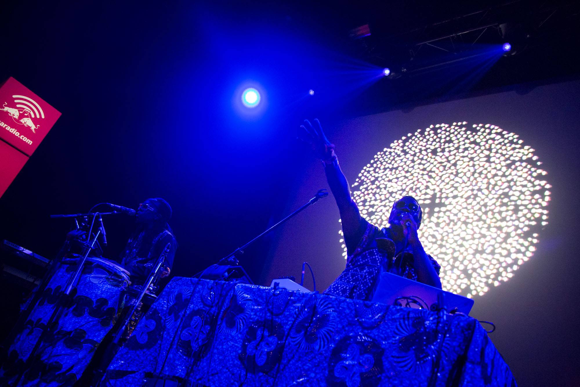 Shabazz Palaces at the Imperial, Vancouver, June 18 2016. Kirk Chantraine photo.