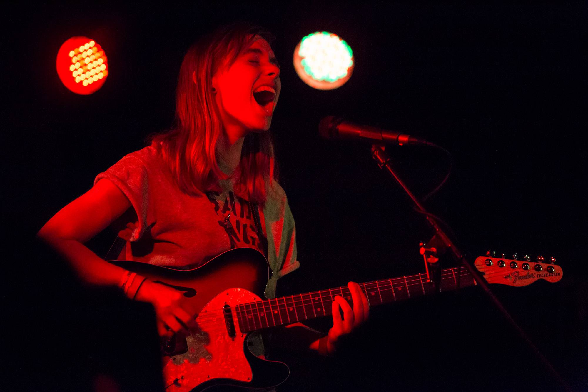 Julien Baker at the Cobalt, Vancouver, Aug. 9 2016. Kirk Chantraine photo.