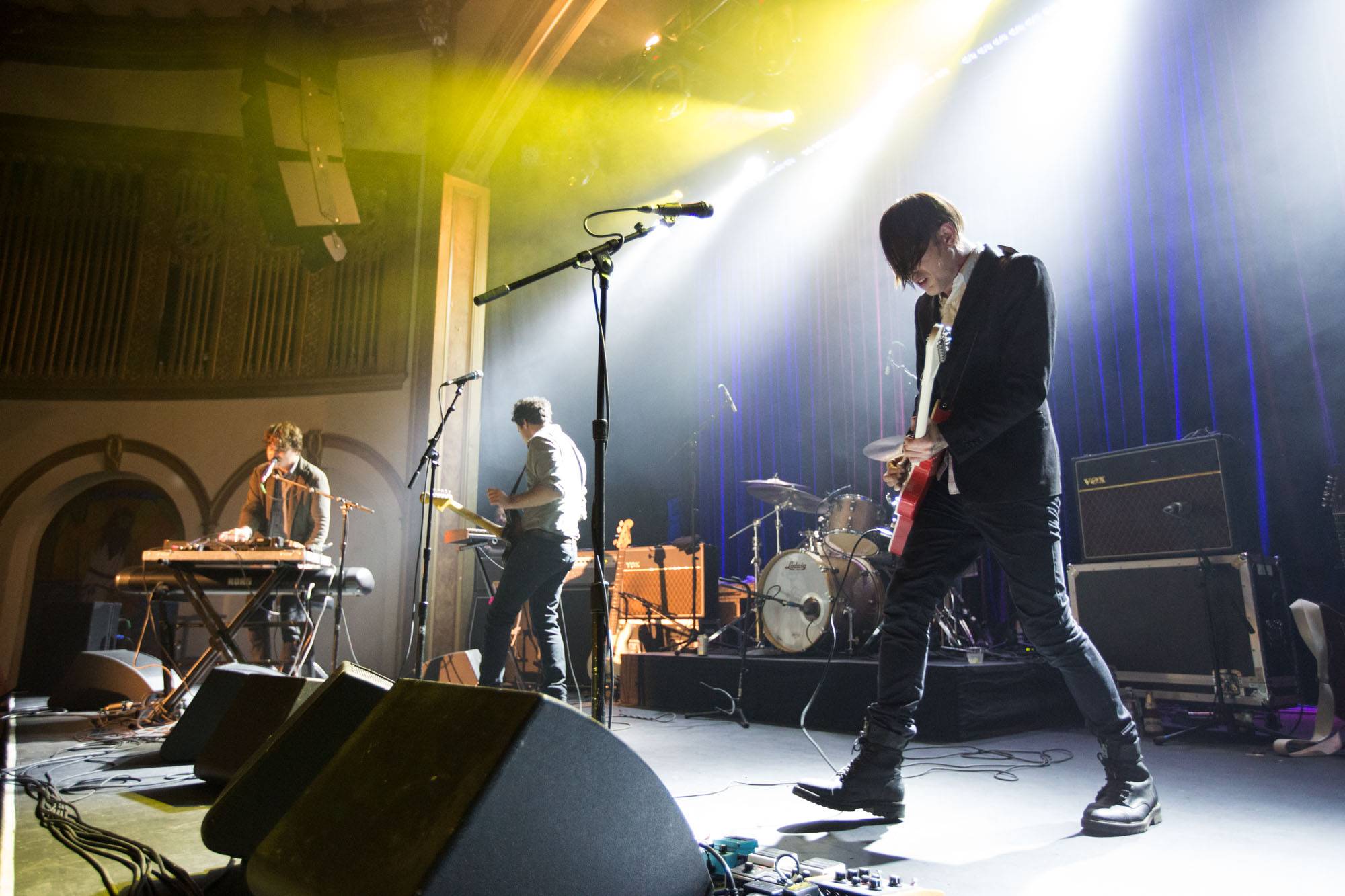 Wolf Parade at the Neptune Theatre, Seattle, Aug. 7 2016. Kirk Chantraine photo.