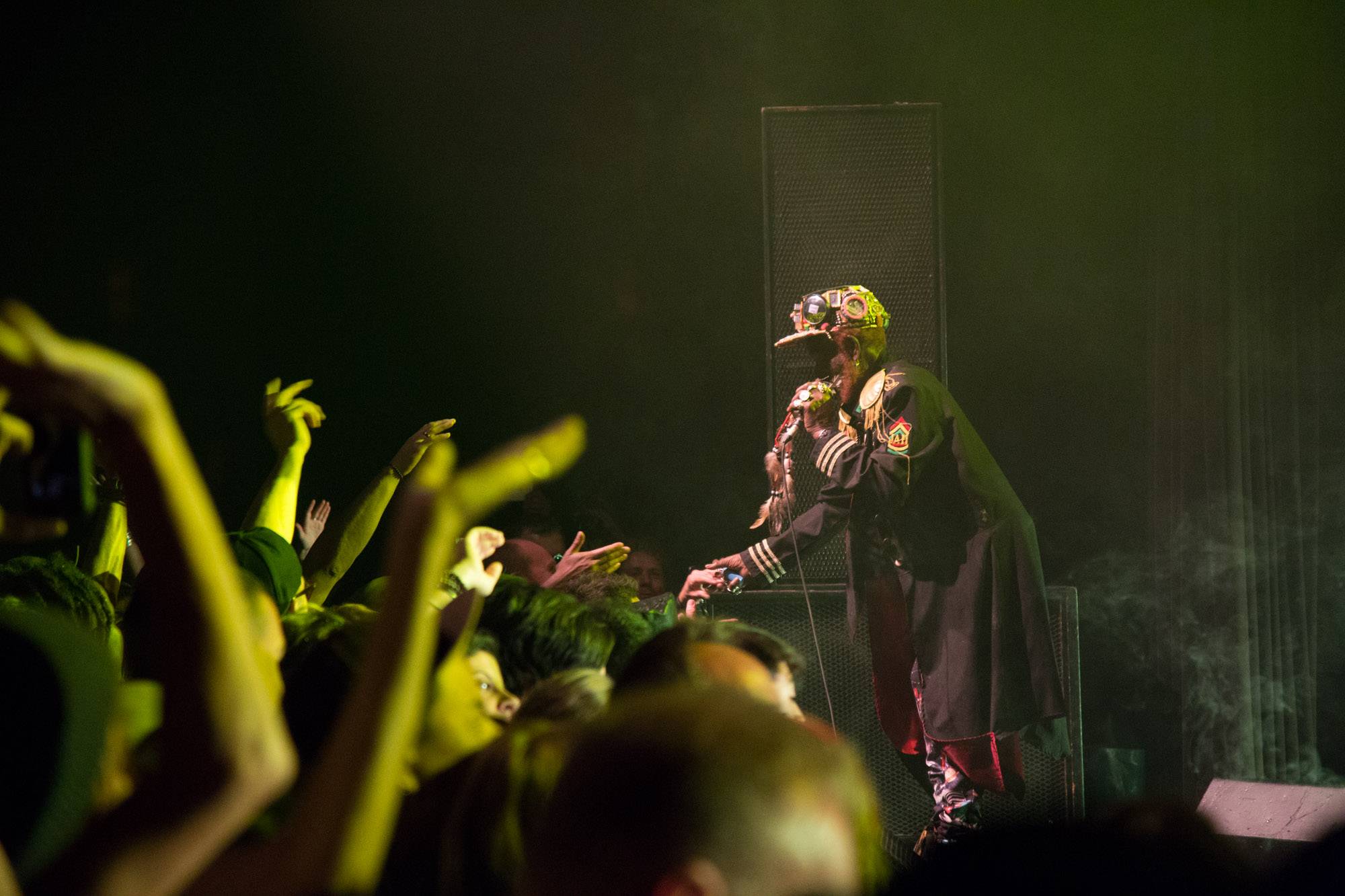 Lee 'Scratch' Perry at the Commodore Ballroom, Vancouver, Sept. 15 2016. Kirk Chantraine photo.